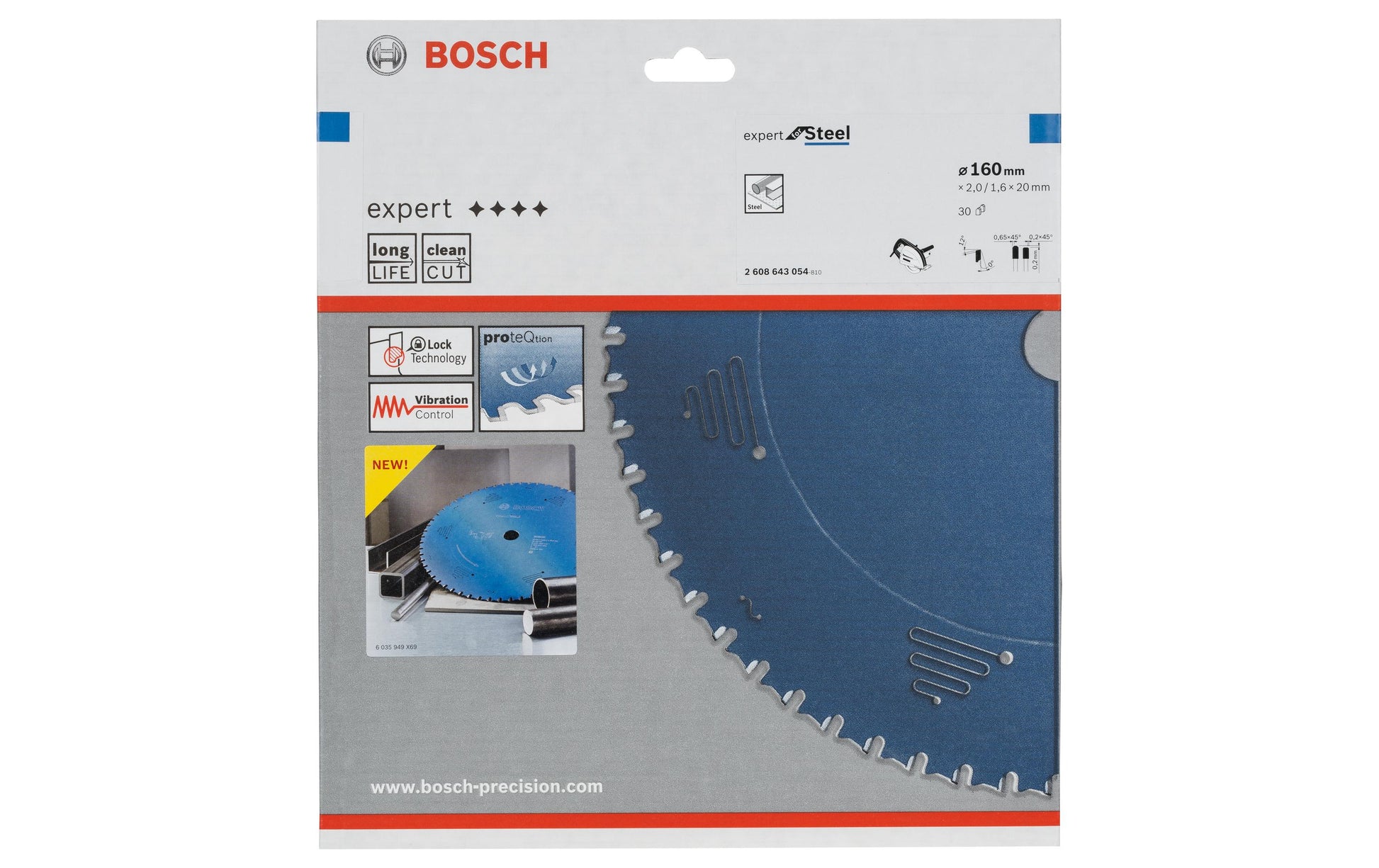 Bosch Professional – Kreissägeblatt, 160 mm