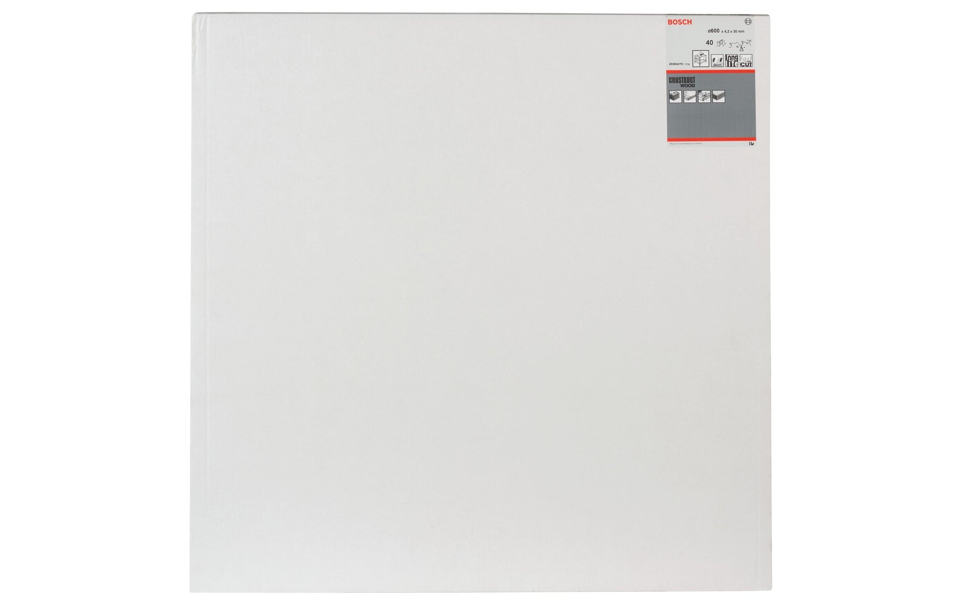 Bosch Professional – Kreissägeblatt, 40 Zähne, ATB, 2 608 640 761, 600 mm × 30 mm × 3 mm