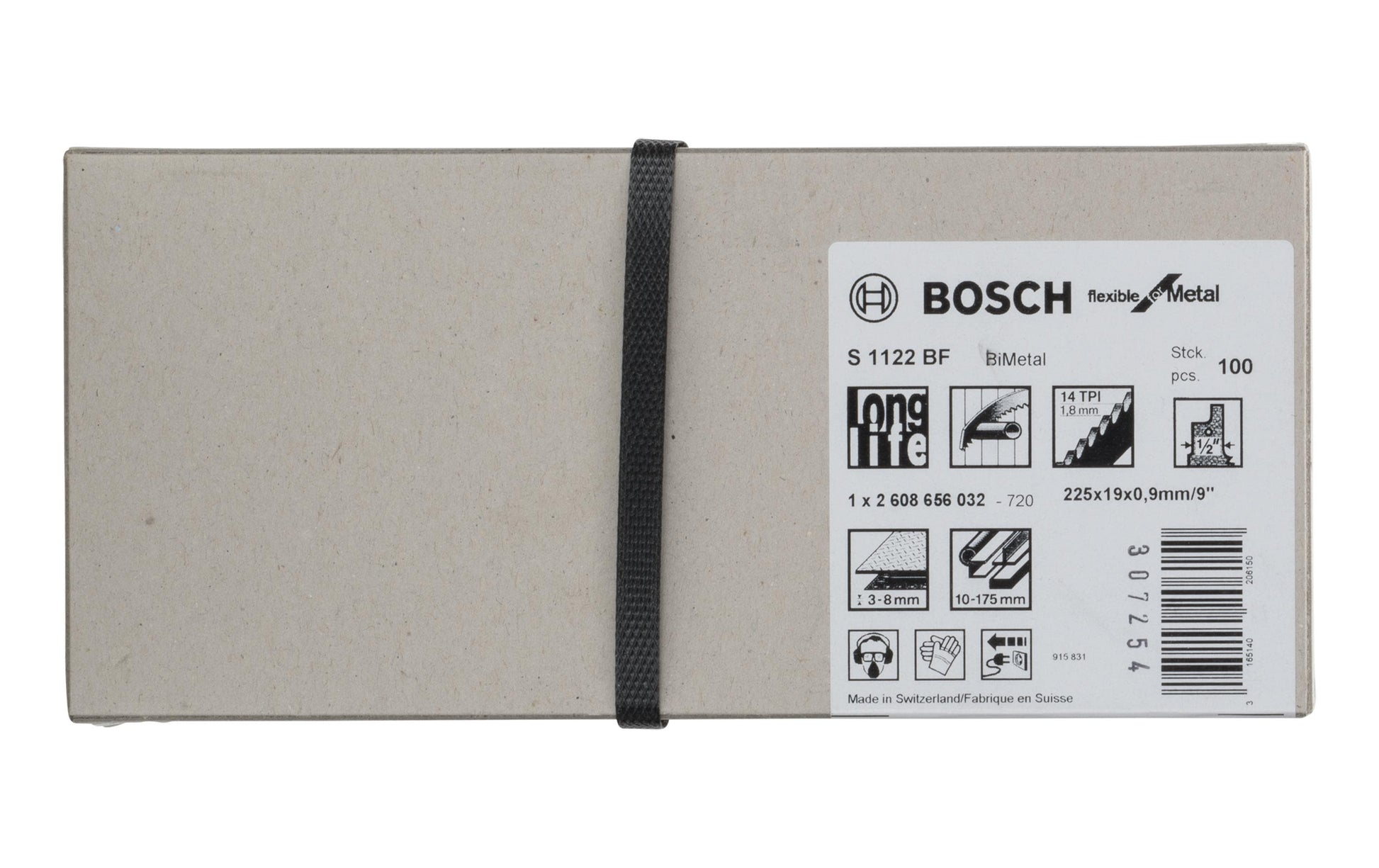 Bosch Professional – Säbelsägeblatt, S 1122 BF, 1,8 mm, 100 Stk.