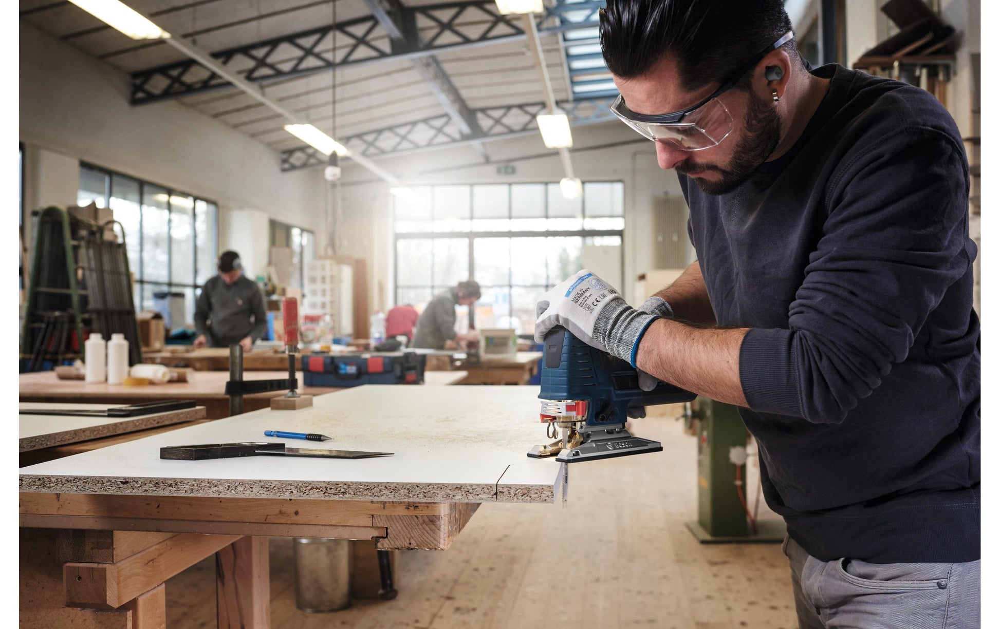 Bosch Professional T 234 X Stichsägeblatt 117 mm HCS – für Holz – 5 Stk