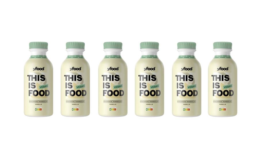 YFood Trinkmahlzeit Vanille, vegan – 6×500 ml
