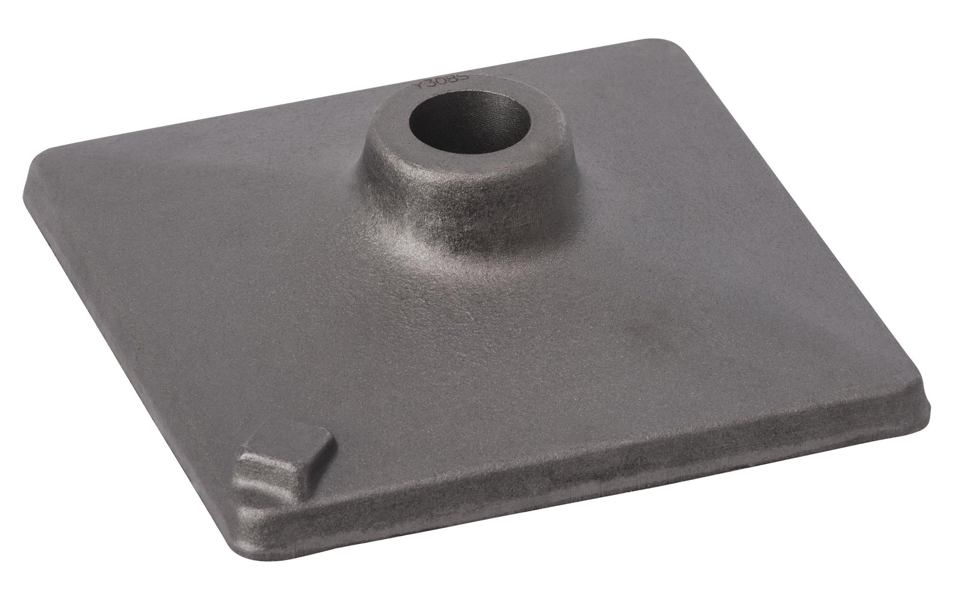 Bosch Professional – Stampfplatte mit Drehhammer, 150 mm × 150 mm, grau