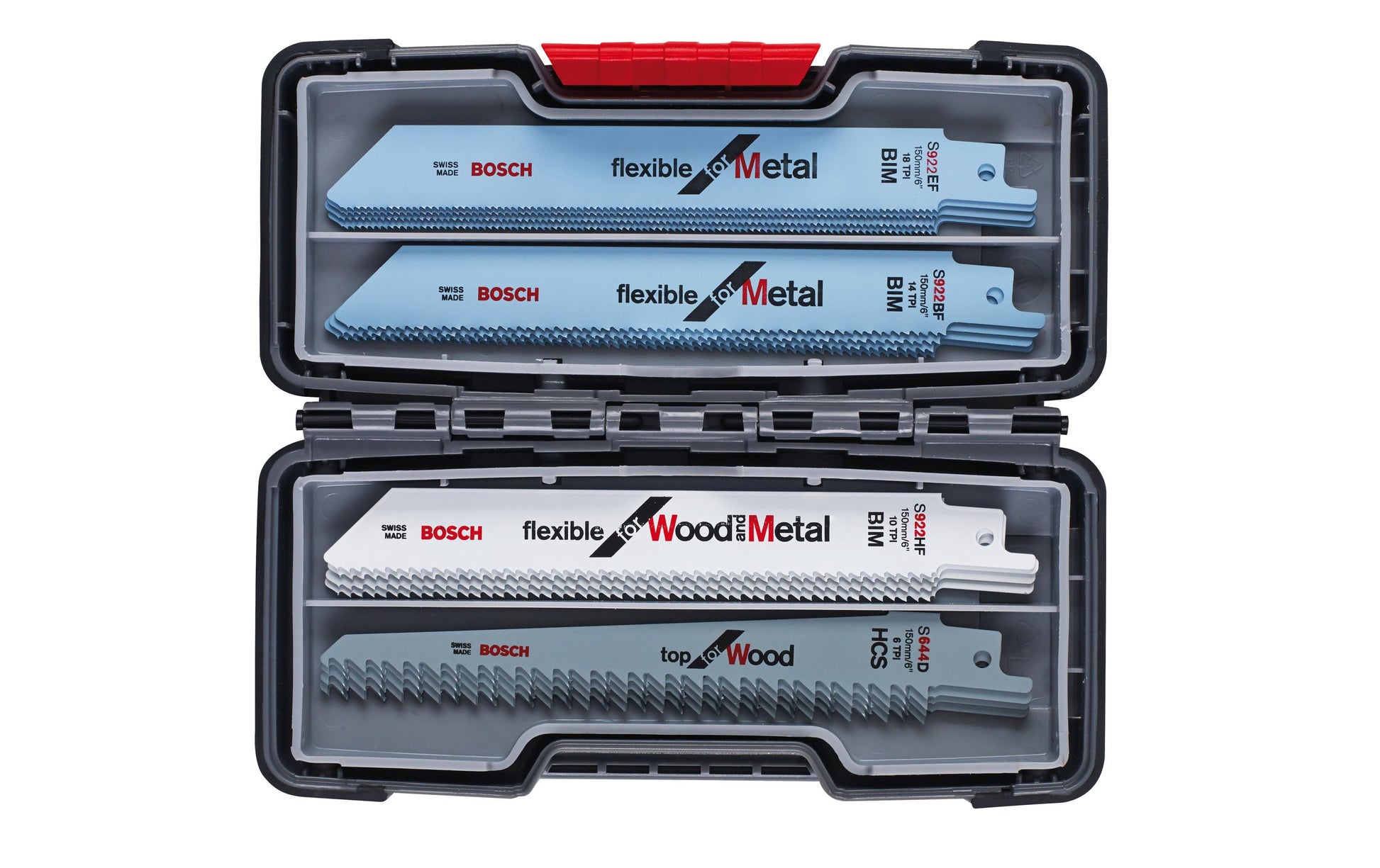 Bosch Professionelles Säbelsägeblatt-Set – 20-teilig – für Holz & Metall