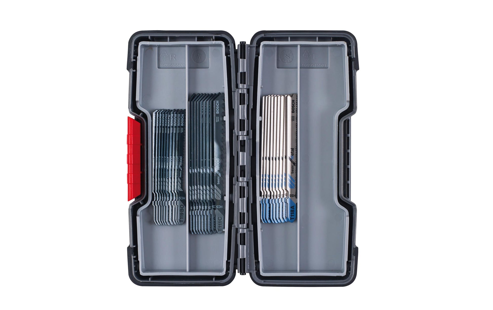 Bosch Professionelles Stichsägeblatt-Set – für Holz & Metall – 30-teilig
