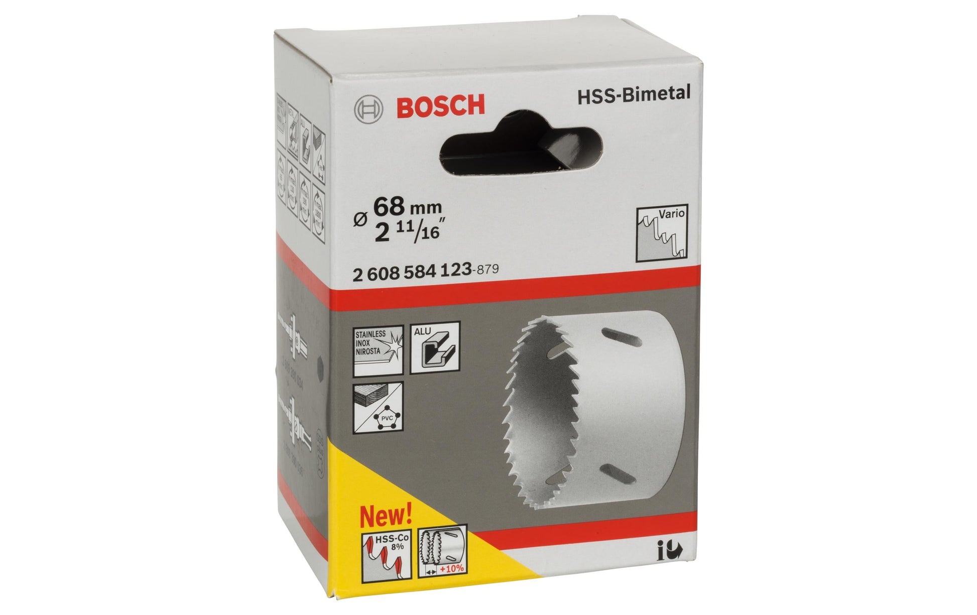 Bosch Professionelle Lochsäge 65 mm Standardadapter – für Metall