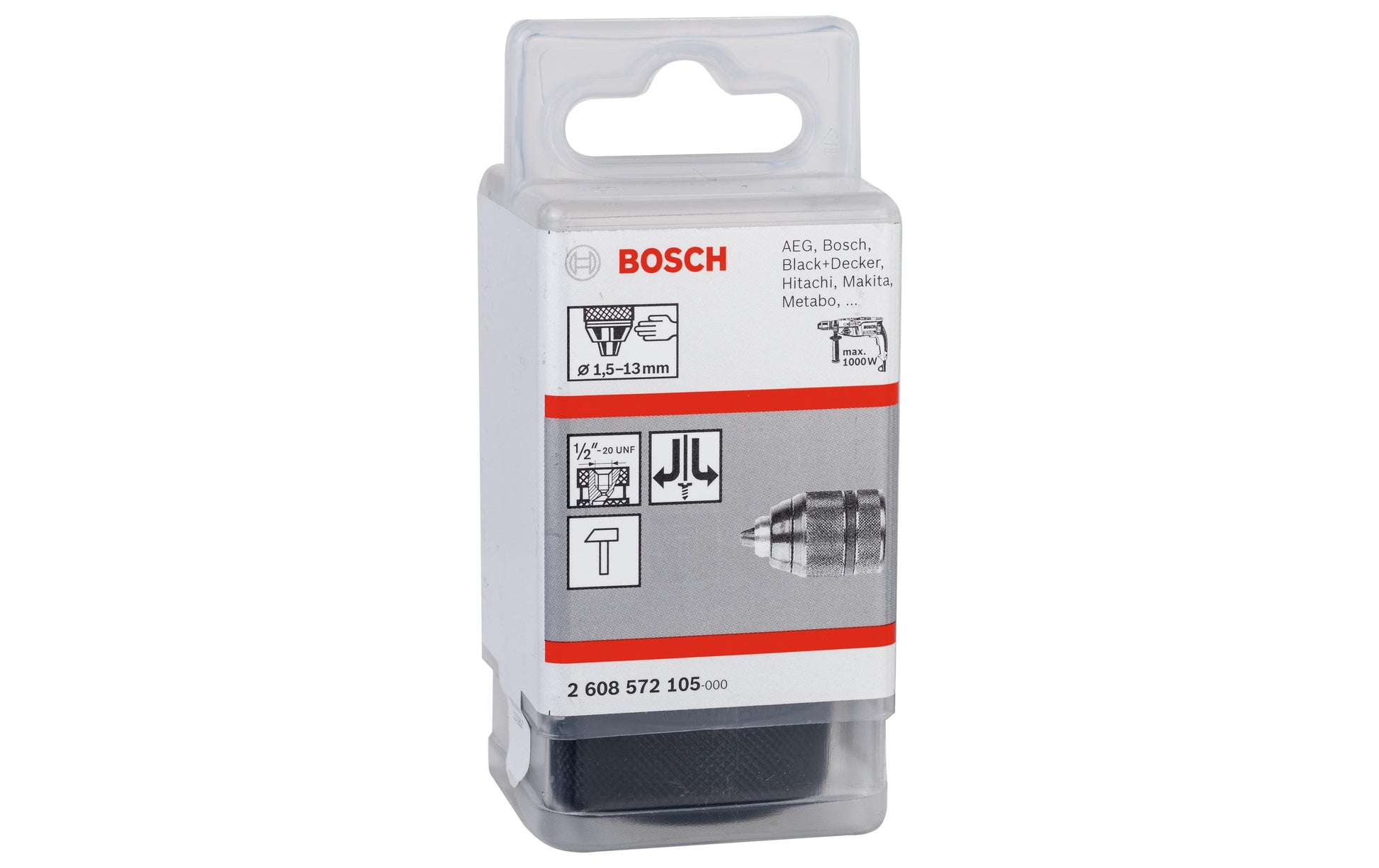 Bosch Professionelles Schnellspannbohrfutter 13 mm Metall