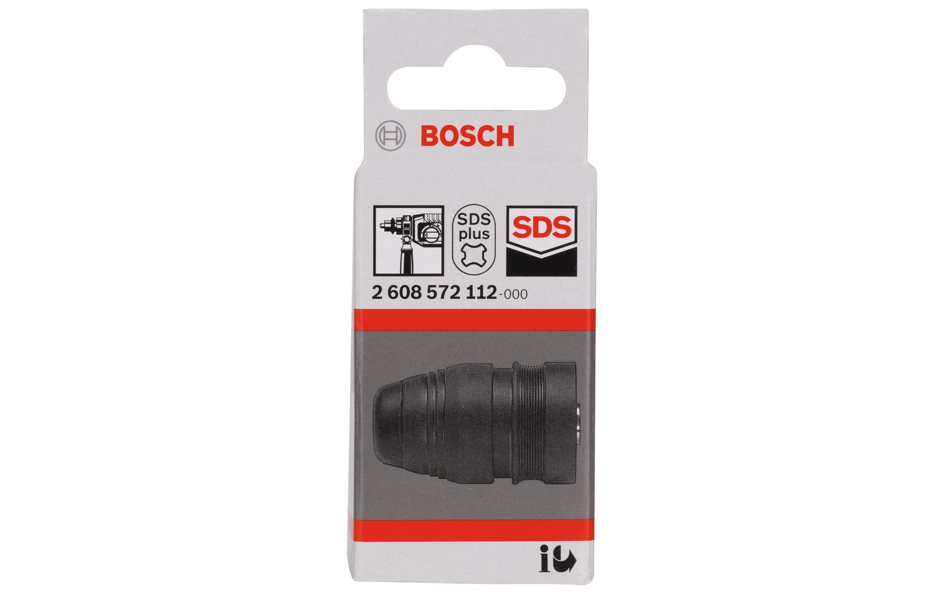Bosch Professional – Schnellspannbohrfutter, SDS-plus, für GBH 24 VFR Professional, PBH 200 FRE, PBH 240 RE