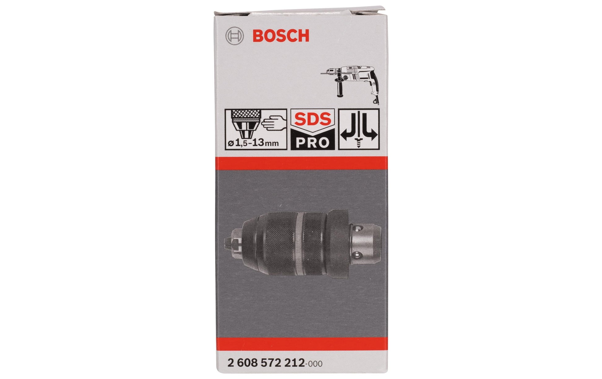 Bosch Professional – Schnellspannbohrfutter, für GBH 18 V-26 F, GBH 2-24 DF, GBH 2-26 DFR und andere, 1,3–13 mm
