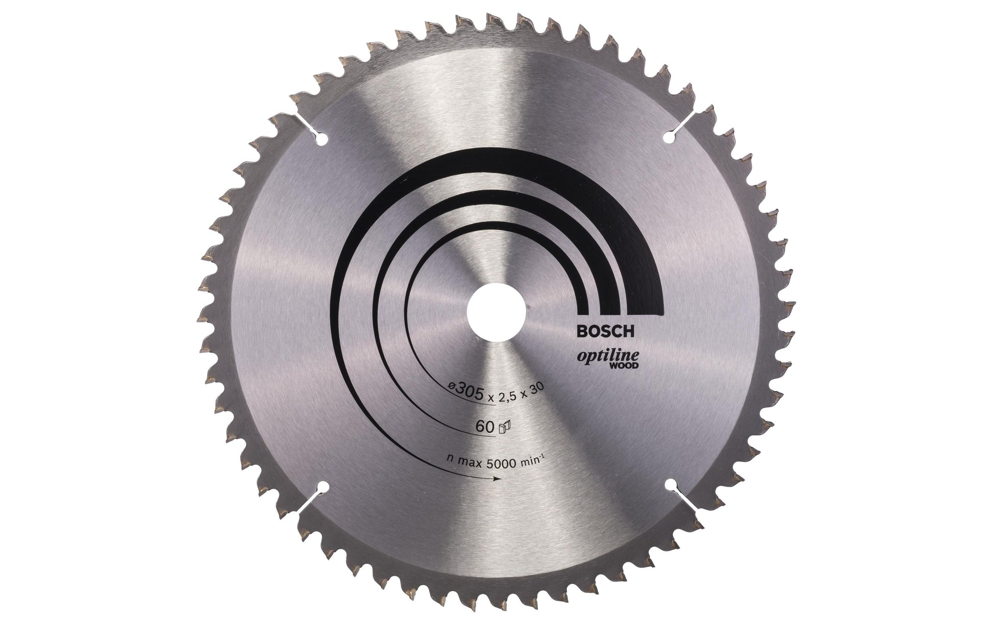 Bosch Professional – Kreissägeblatt, Optiline Wood, 305 mm × 30 mm × 2,5 mm