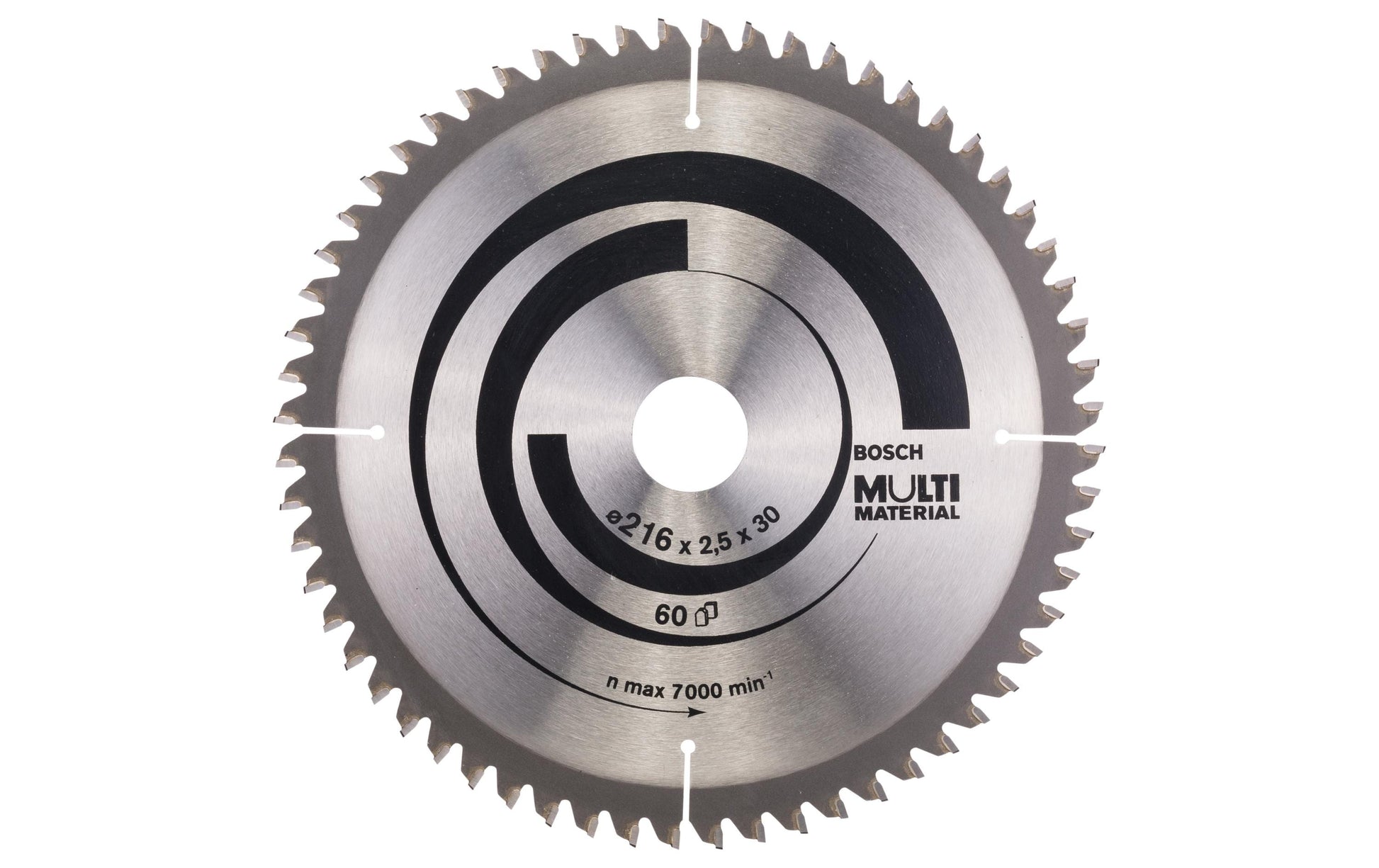 Bosch Professional – Kreissägeblatt, Multi Material, 2608640446, 216 mm × 30 mm × 2,5 mm