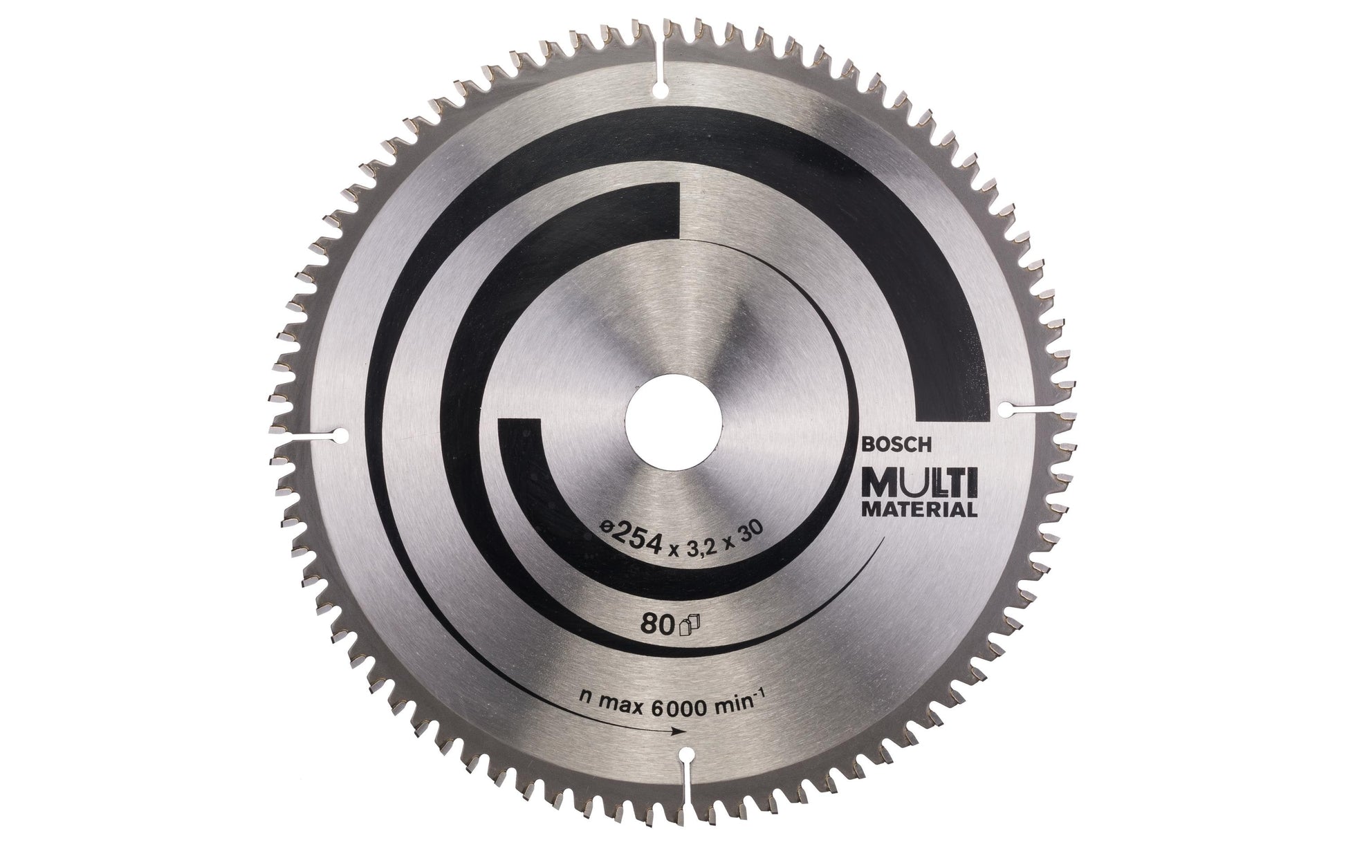 Bosch Professional – Kreissägeblatt, Multi Material, 254 mm × 30 mm × 3,2 mm