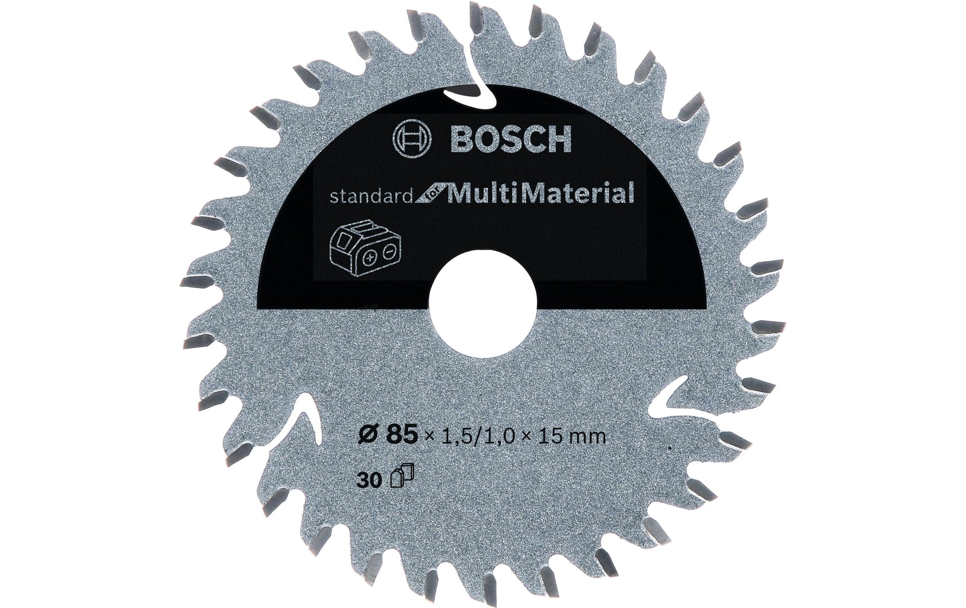 Bosch Professionelles Kreissägeblatt 85 mm Hartmetall, 30 Zähne – für Holz