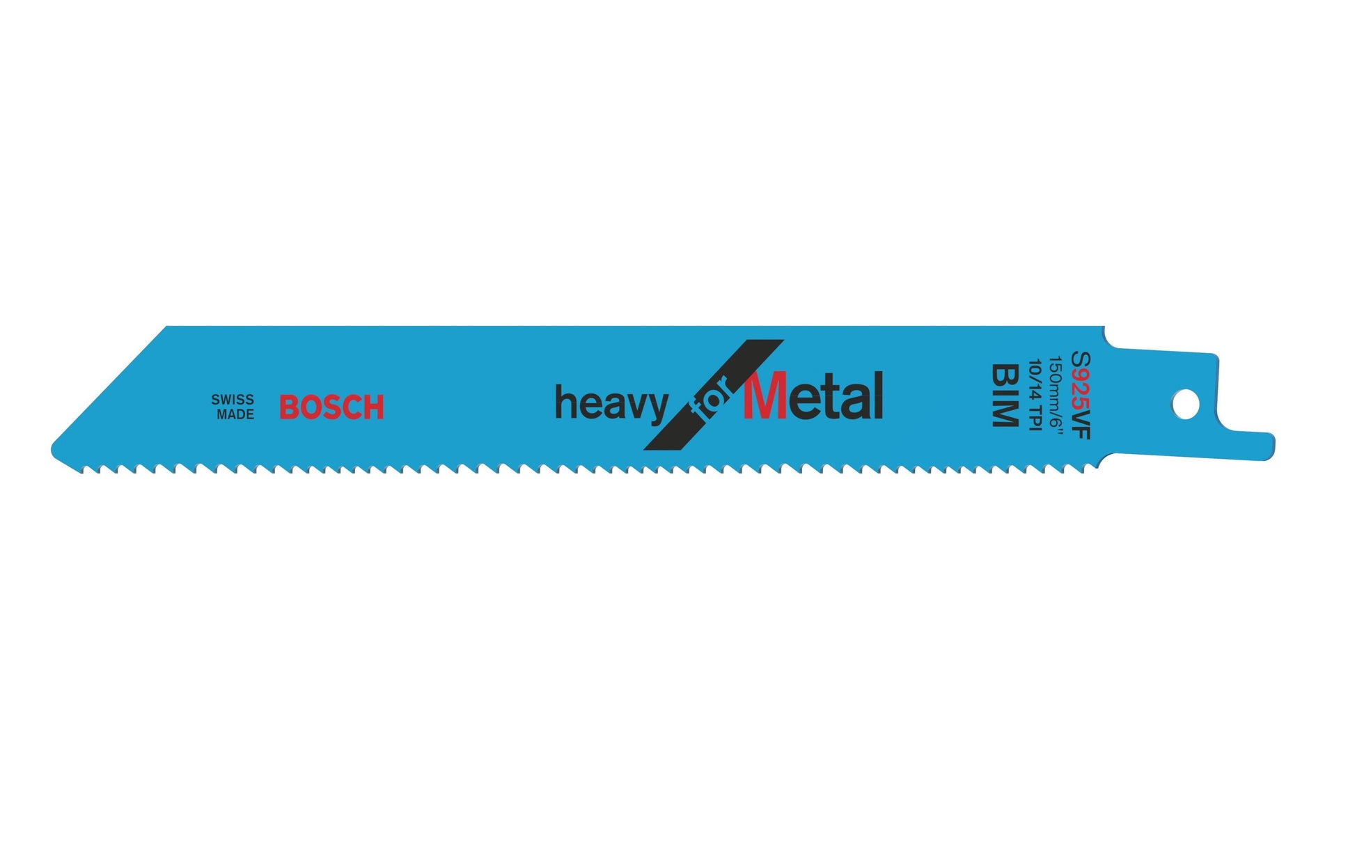 Bosch Professional S 925 VF Säbelsägeblatt 150 mm Bimetall – für Metall – 5 Stk