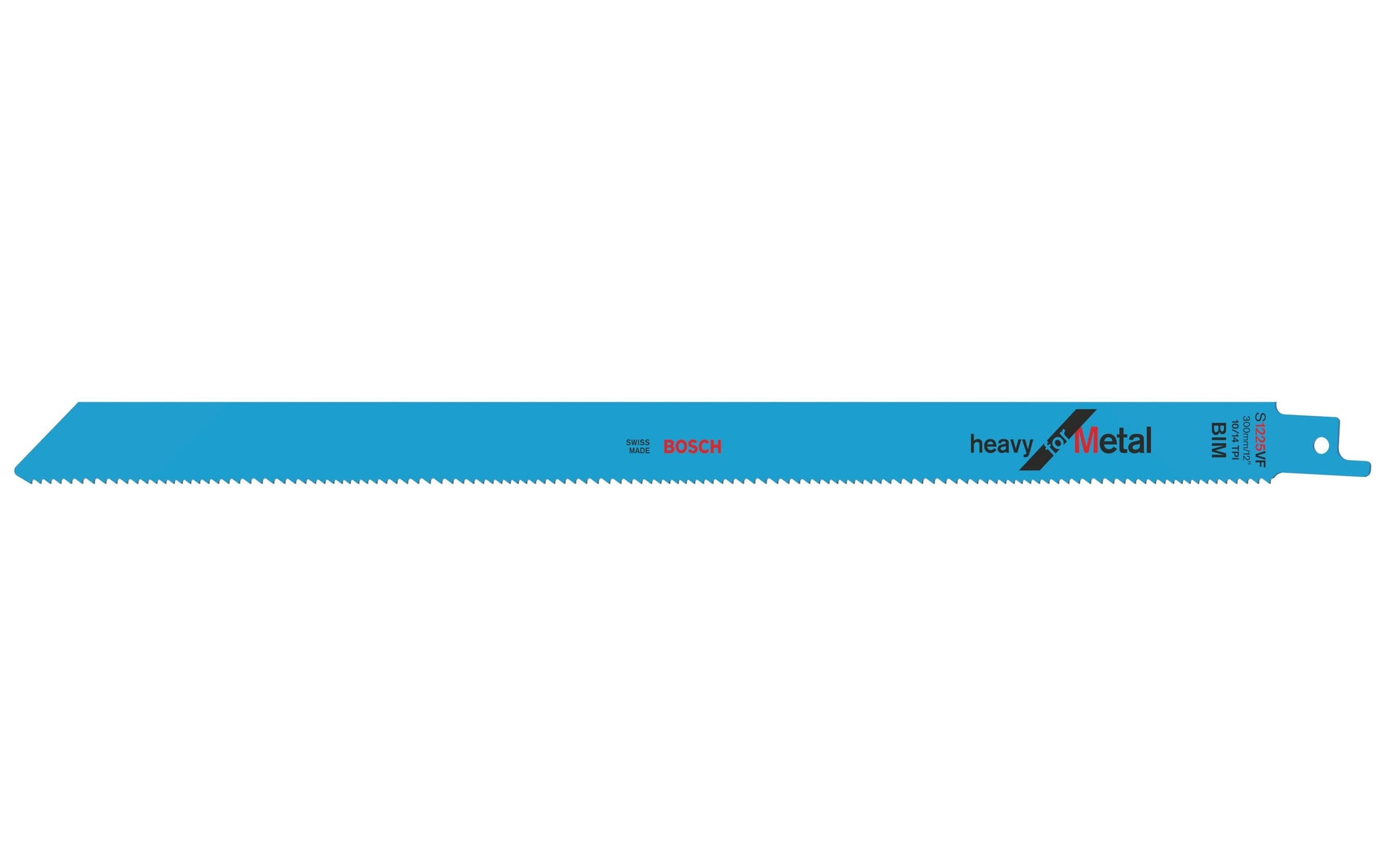 Bosch Professionelles Säbelsägeblatt Bimetall, 10/14 TPI, Zahnteilung 1,8–2,6 mm – für Metall – 5 Stk