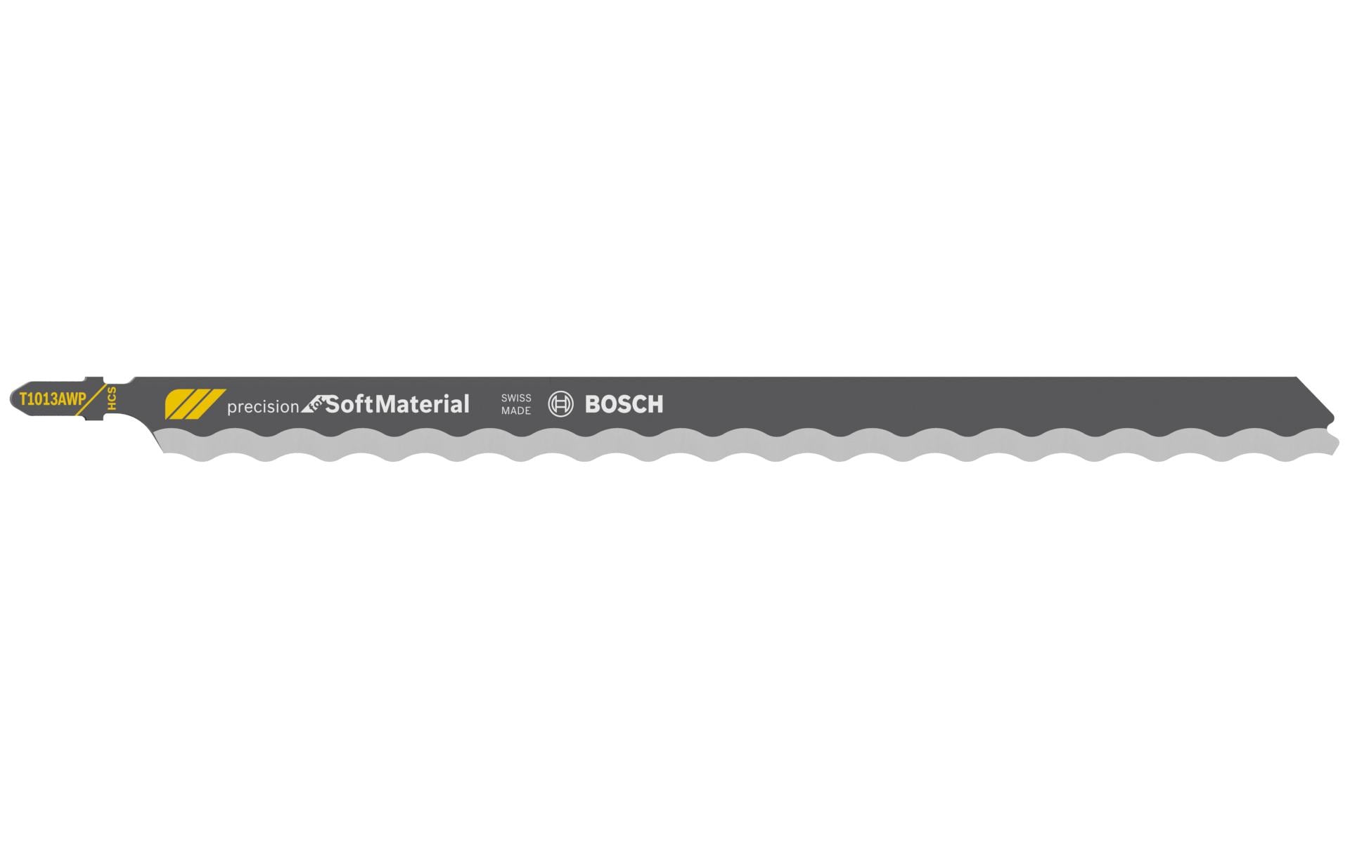 Bosch Professional T 1013 AWP Stichsägeblatt 250 mm Hochkohlenstoffstahl (HCS) – für Dämmplatten – 3 Stk