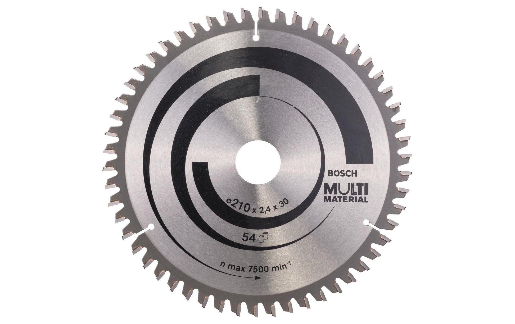 Bosch Professional – Kreissägeblatt, Multi Material, 2608640511, 210 mm × 30 mm × 2,4 mm