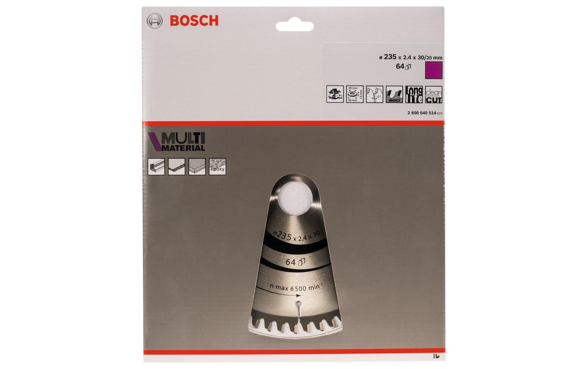 Bosch Professional – Kreissägeblatt, 2608640514, 235 mm