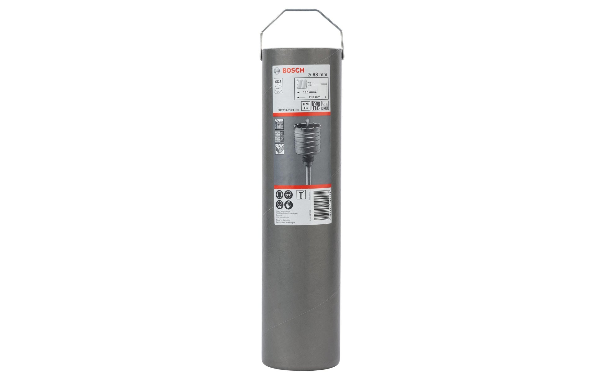 Bosch Professional – Hohlbohrkrone, SDS max-9, 68 mm × 80 mm × 160 mm