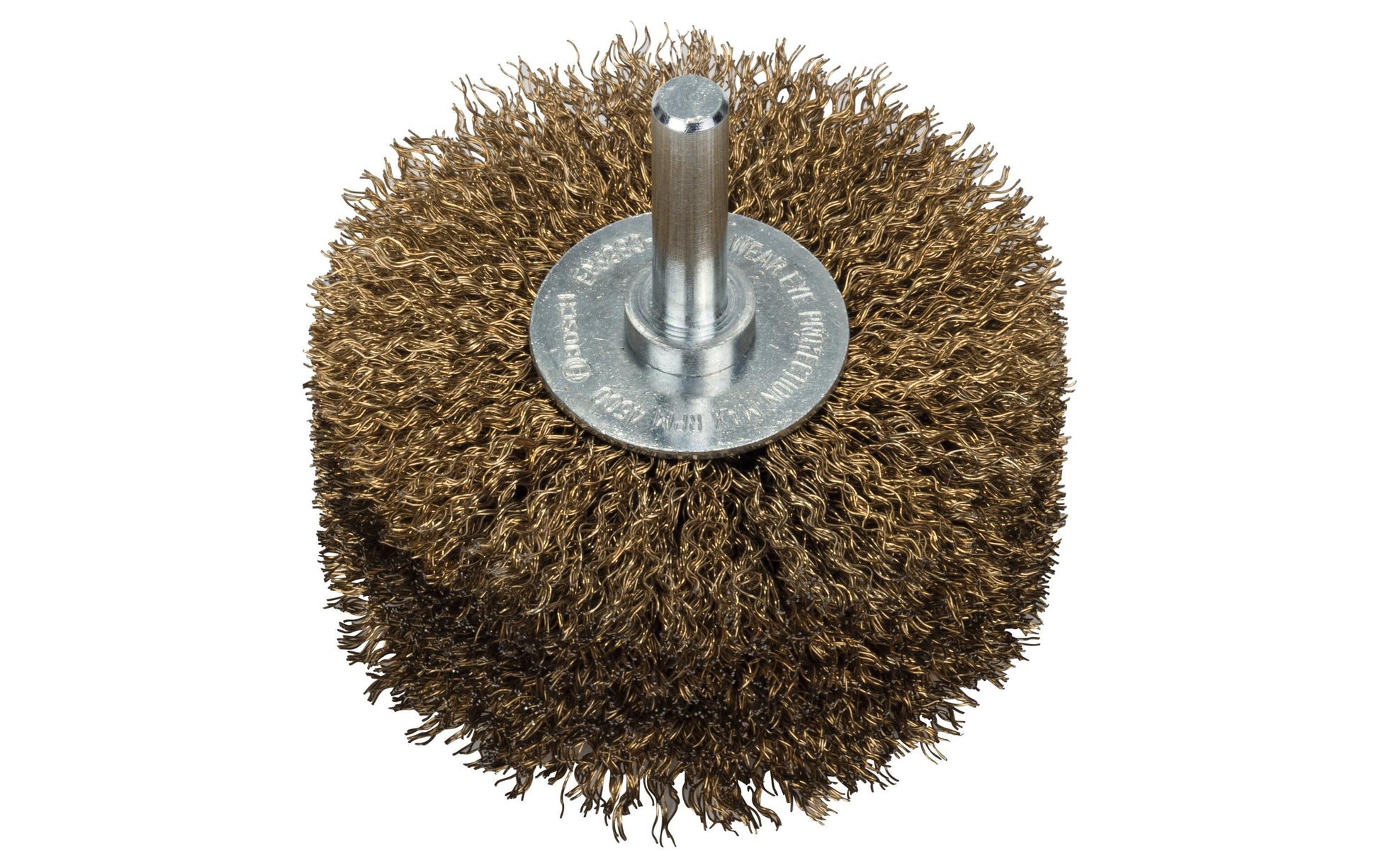 Bosch Professionelle Scheibenbürste 80 × 35 mm Metallschaft 8 mm – Drahtstärke 0,2 mm – für Holz