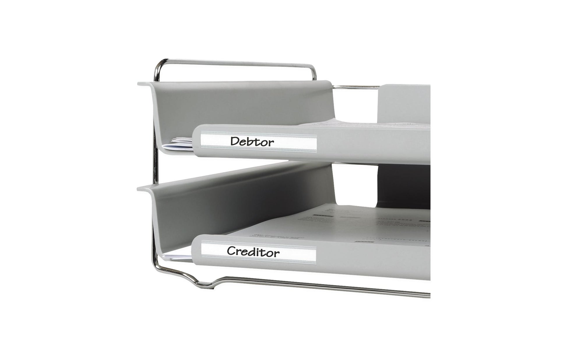 3L Beschriftungsfenster – rechteckig 150 × 20 mm, selbstklebend, transparent, PVC, 10 Stk.
