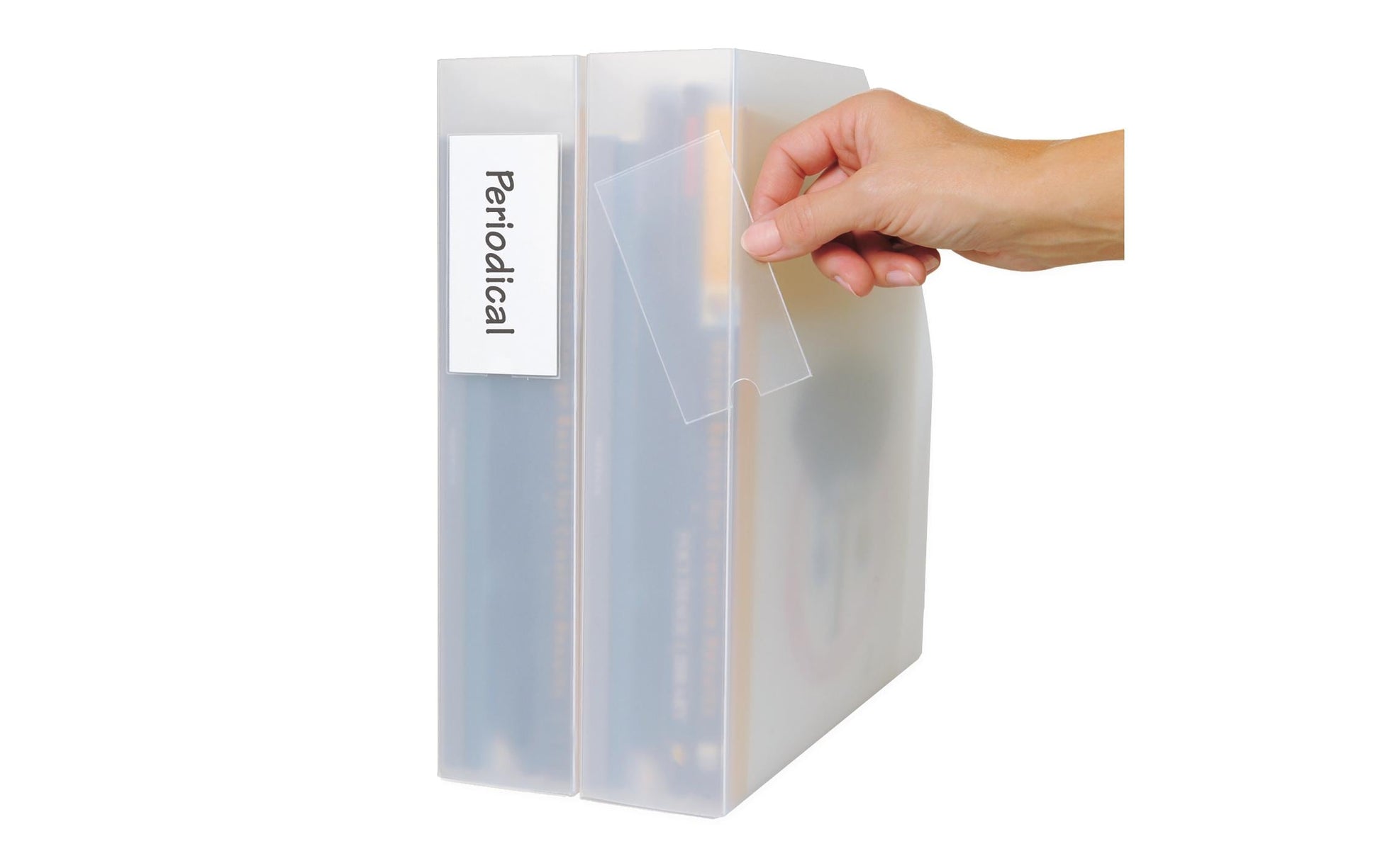 3L Sichtfenster – 25 × 75 mm, PP, selbstklebend, 12 Stk.