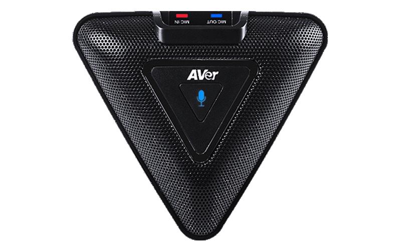 AVer Erweiterungsmikrofon – Kabelgebunden, für VB342 Pro/VB350, Schwarz
