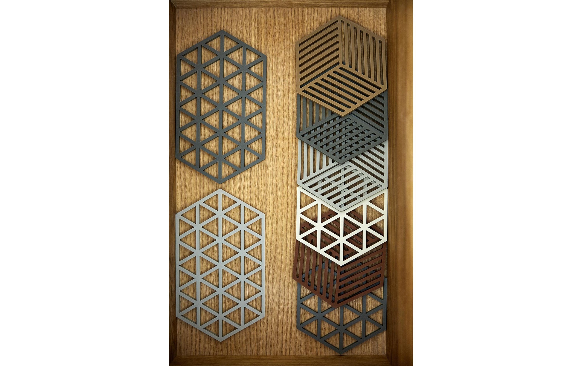 Zone Denmark Topfuntersetzer 24 × 14 × 0,9 cm, Silikon, Olivgrün