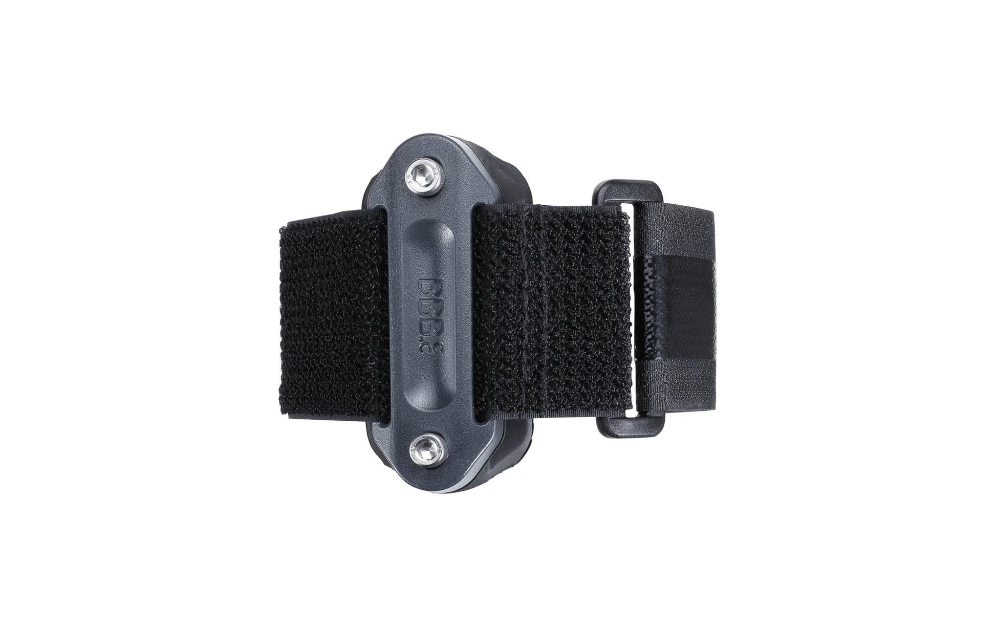 BBB Cycling Flaschenhalter – beidseitig montierbar, einfache Montage – dunkelgrau, Gummi, Silikon – 1 Stk.