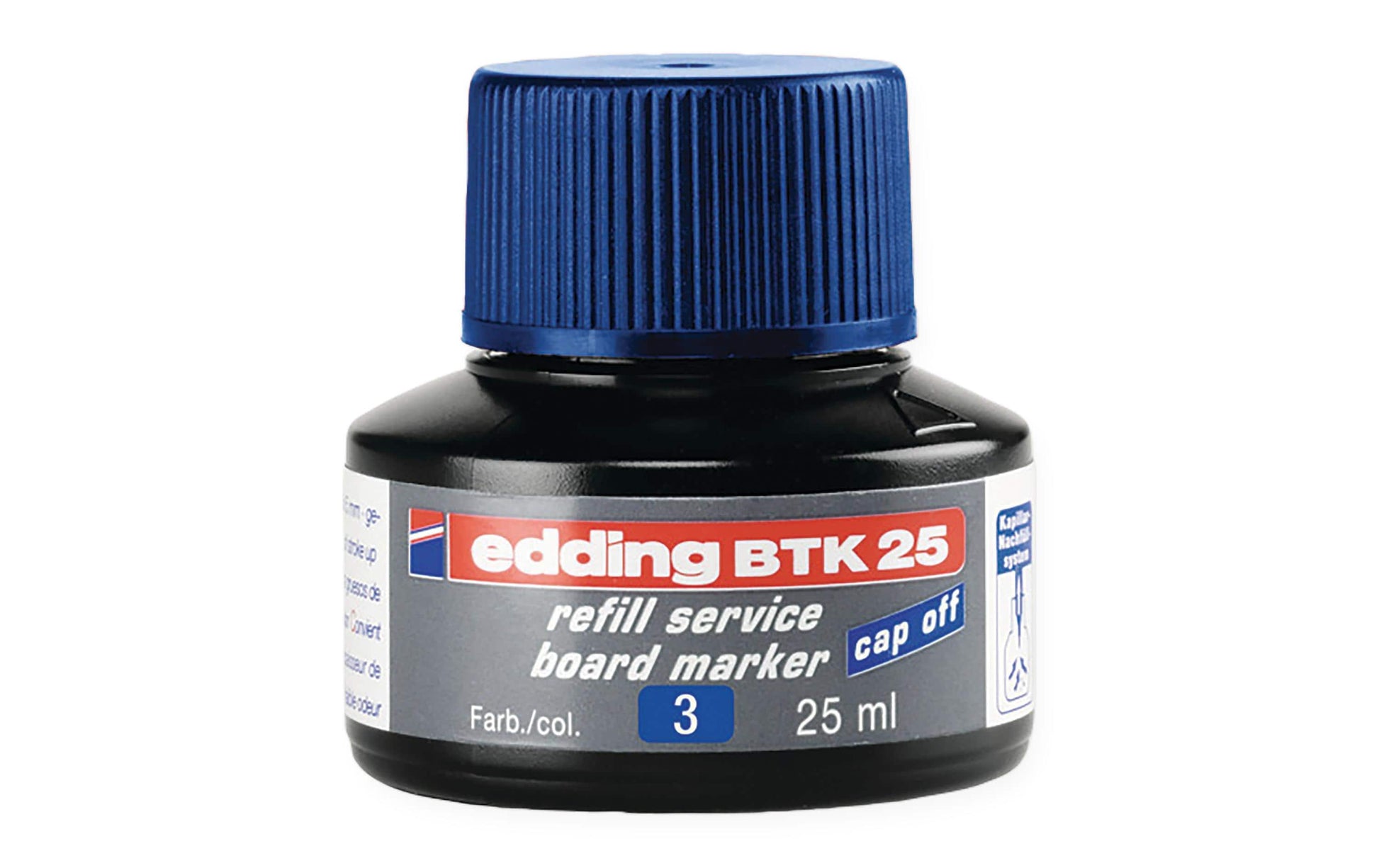 Edding Board Marker Tusche BTK 25 für Edding 250, 28, 29 + 3 weitere – blau
