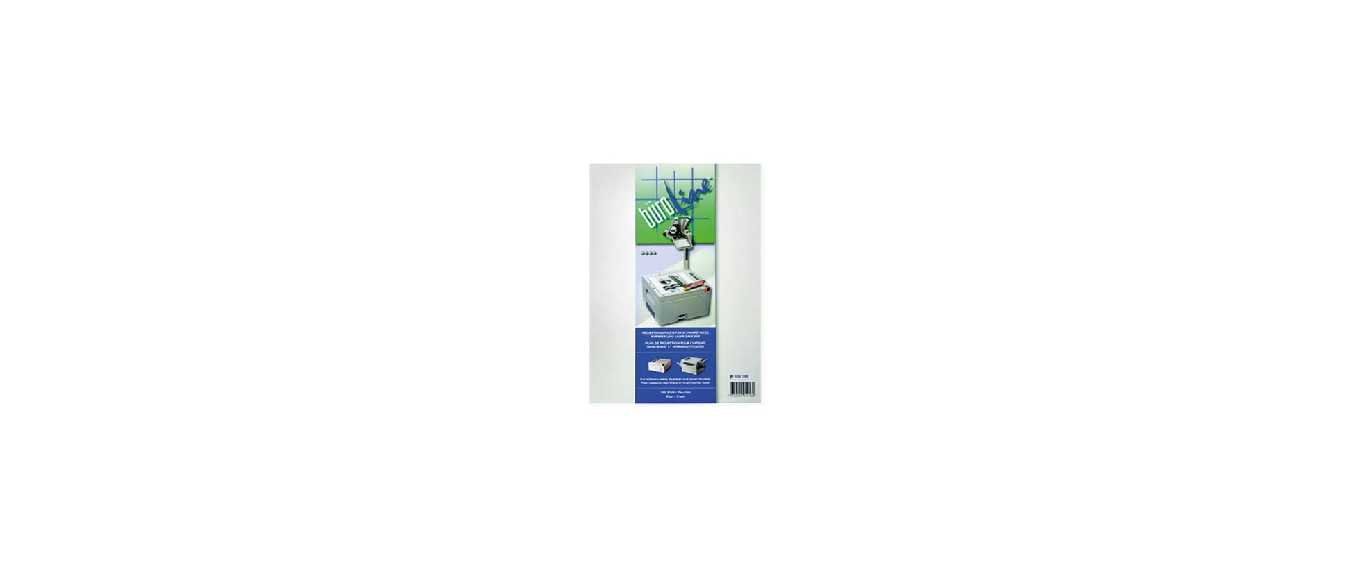Buroline Transparentfolie (Drucker) Transparent – A4, 100 Blatt