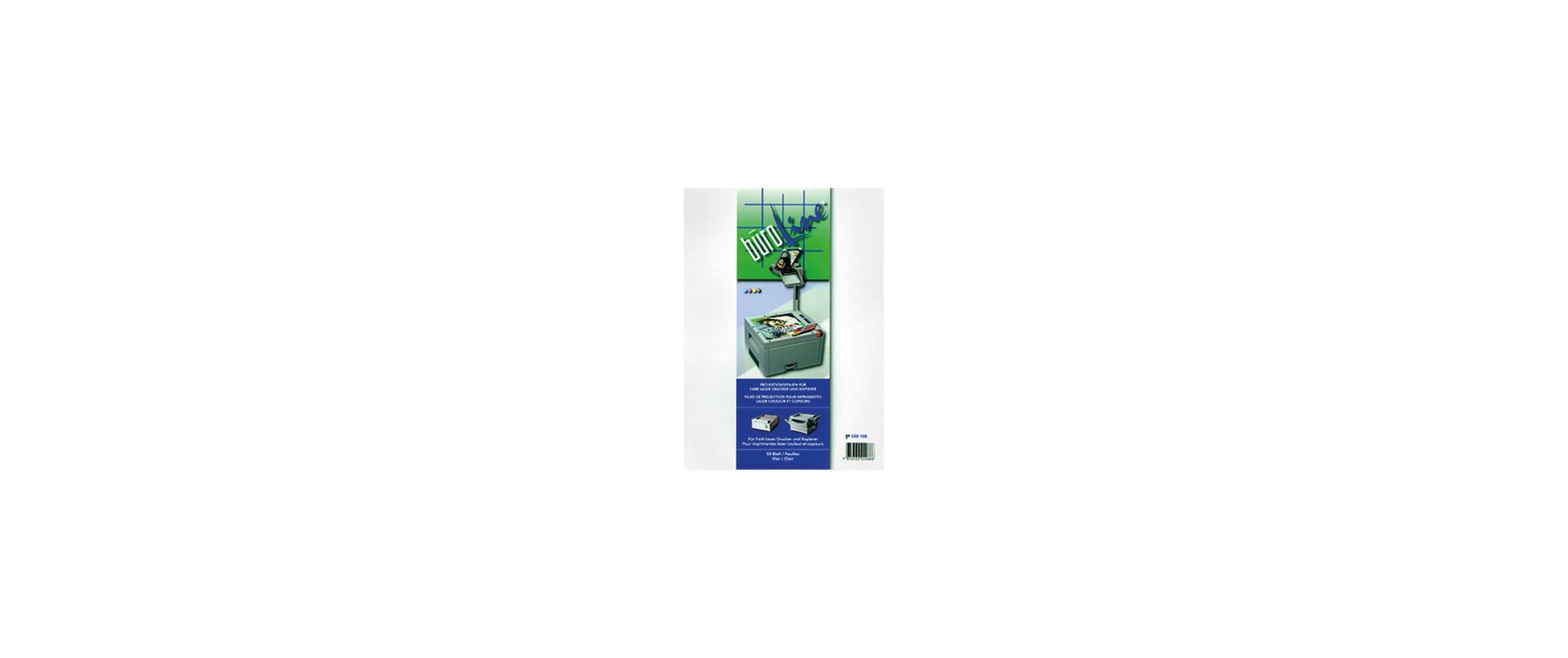 Buroline Transparentfolie (Drucker) Transparent – Laser, A4