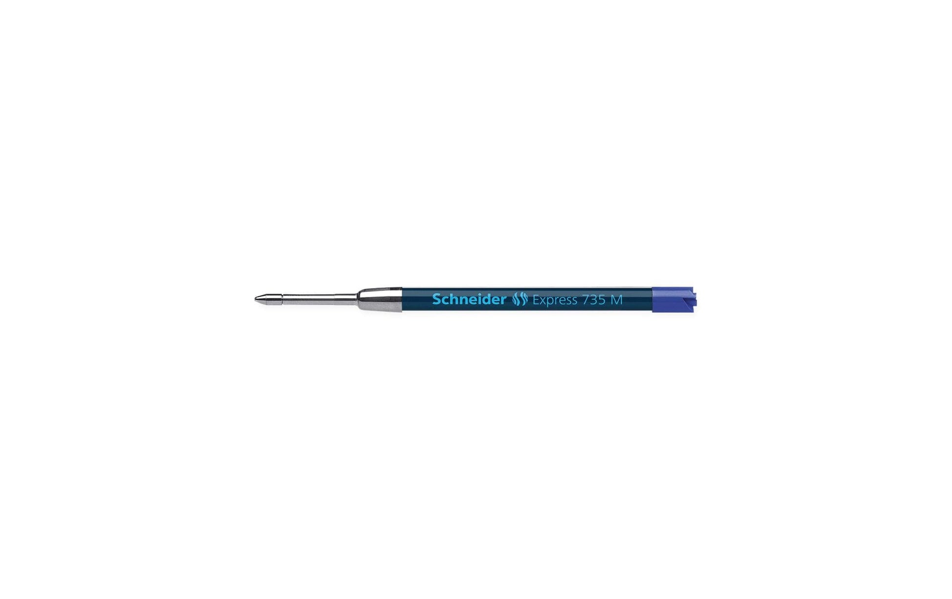 Schneider Schreibgeräte Schneider Kugelschreiber-Mine Express 735 – Blau, 0,5 mm, dokumentenecht, geruchsarm