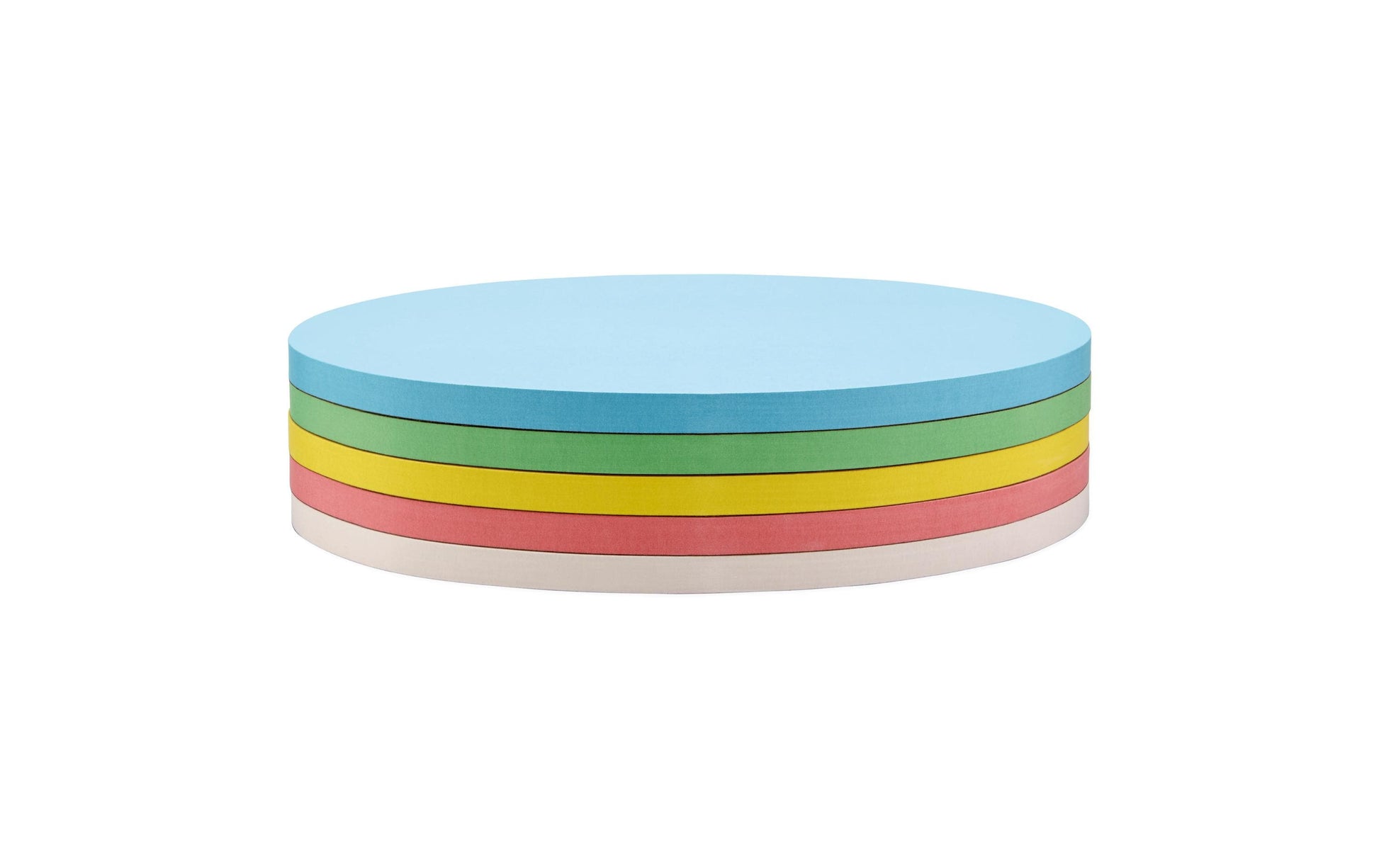 Magnetoplan Moderationskarten – oval 11 × 19 cm, 250 Stück, mehrfarbig