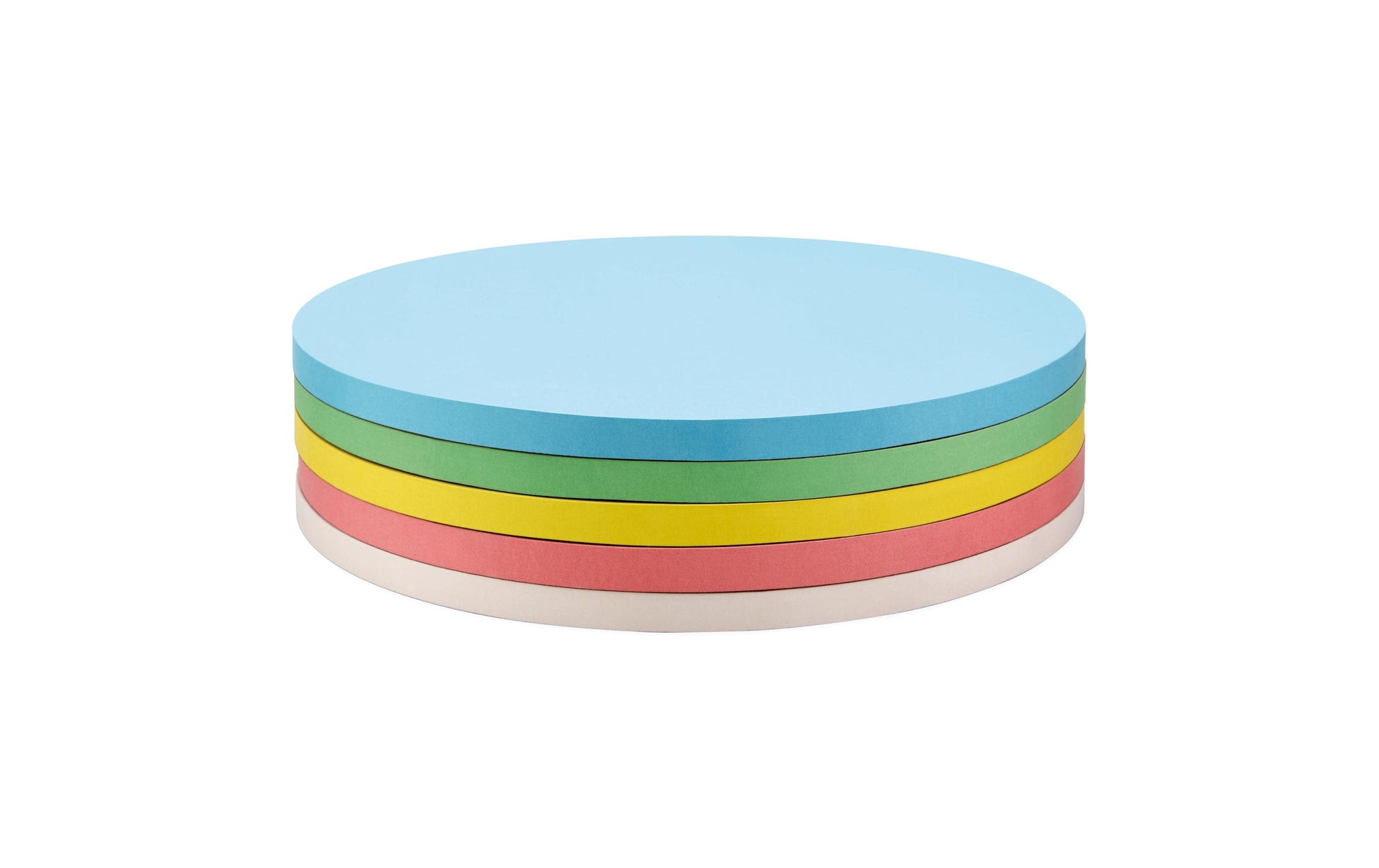 Magnetoplan Moderationskarten Kreis – Ø 14 cm, sortiert, selbstklebend, 250 Stk.