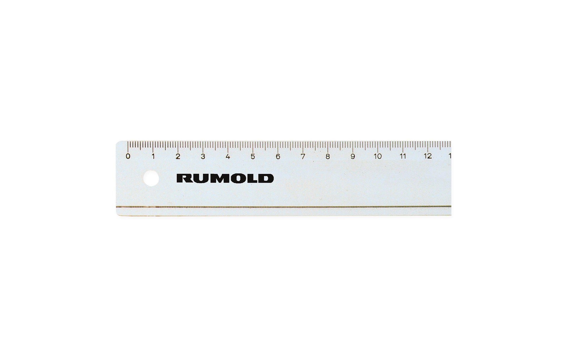 Rumold Lineal – Kunststoff – 20 cm – Tuschekante, Facette – Transparent – 10er-Pack