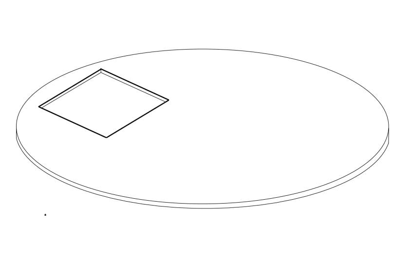 Hekatron Magnet-Klebepadset – Zubehör Rauchmelder – Weiss (10er-Pack)