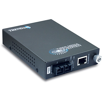 Trendnet TFC-110S60 Medienkonverter SC zu RJ-45 – 100 Mbit/s, Singlemode SC, 1300 nm, bis 60 km
