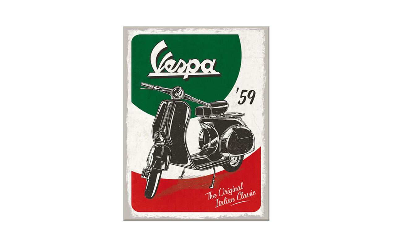 Nostalgic Art Magnet – 8 × 6 cm – Metall, mehrfarbig