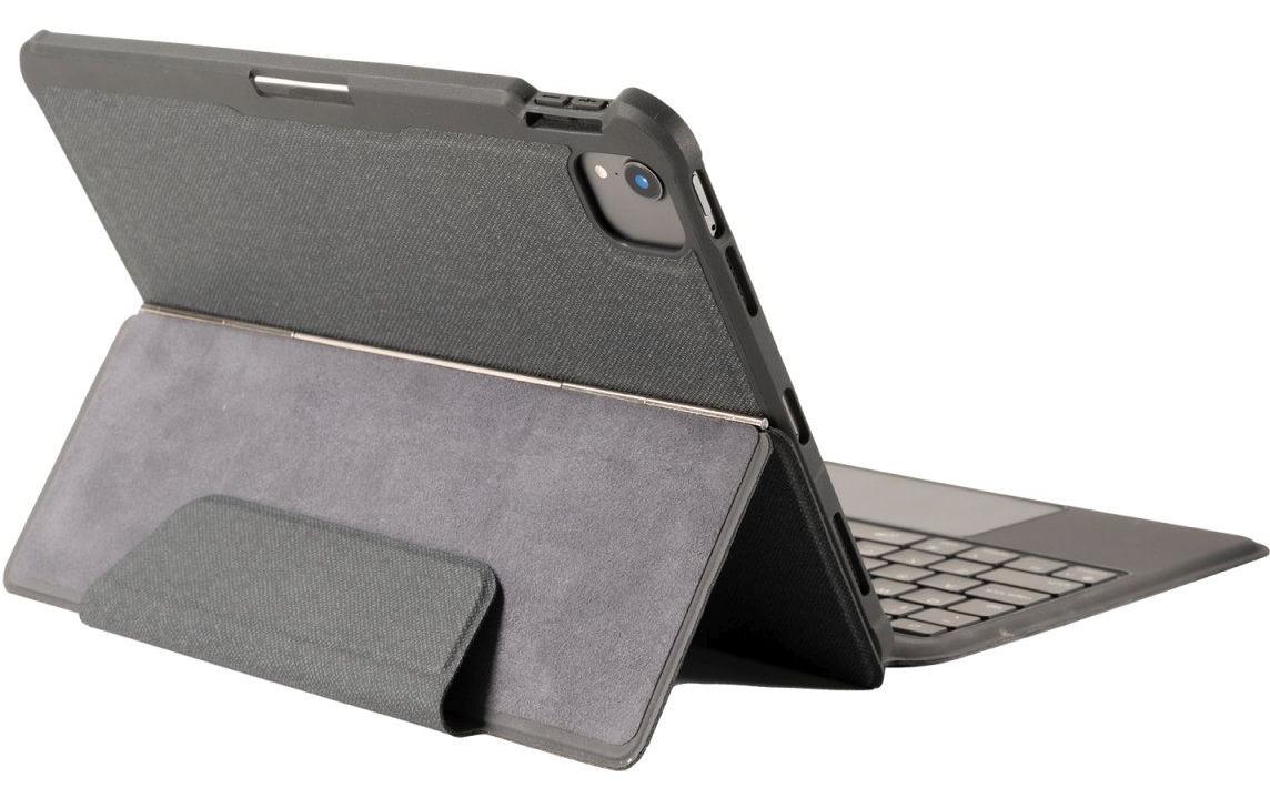 4smarts Tastatur-Case für iPad 10,2" (7.–9. Gen.) – Bluetooth, QWERTZ (CH), mit Trackpad – Schwarz