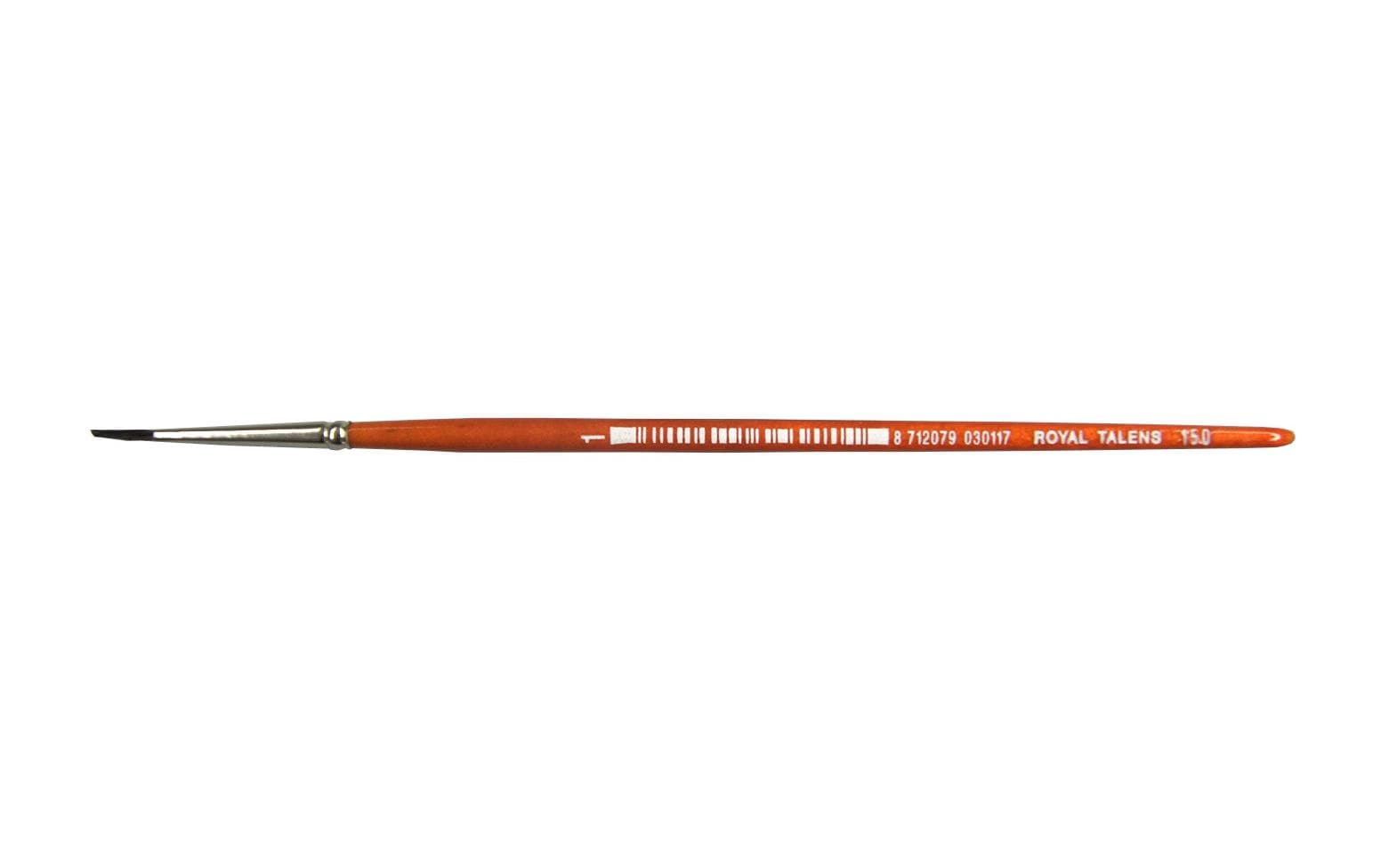 Talens Aquarellpinsel-Set – Grösse 1, Ø 1,2 mm, Rot, 12er-Set