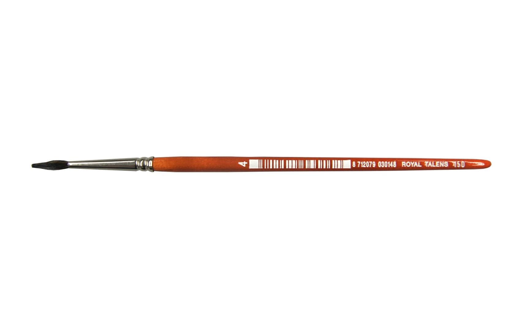 Talens Aquarellpinsel – Grösse 4, 2,2 mm, 12er-Pack