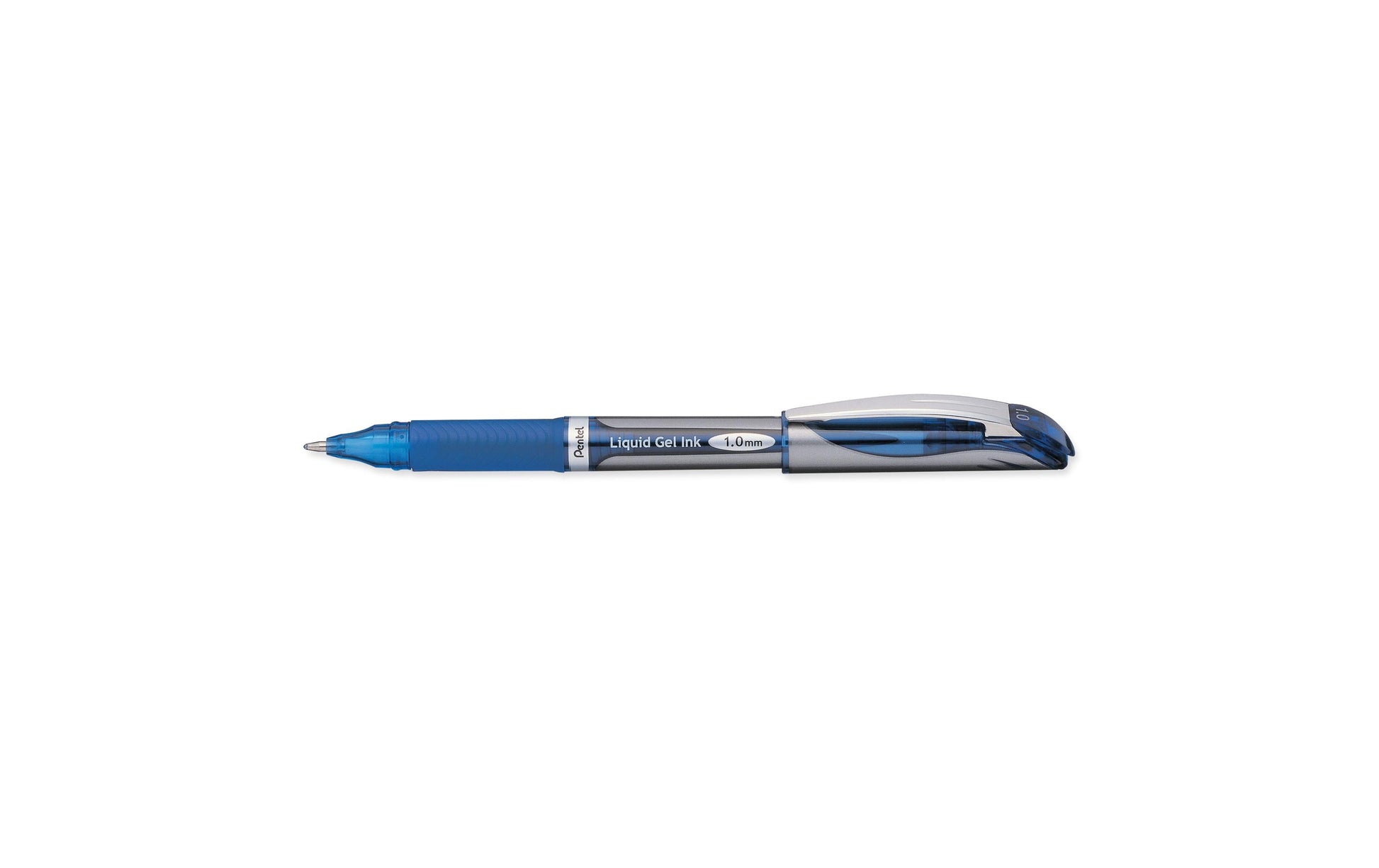 Pentel EnerGel Xm Gelschreiber – Blau, 1 mm, schnelltrocknend, Kappe, nachfüllbar