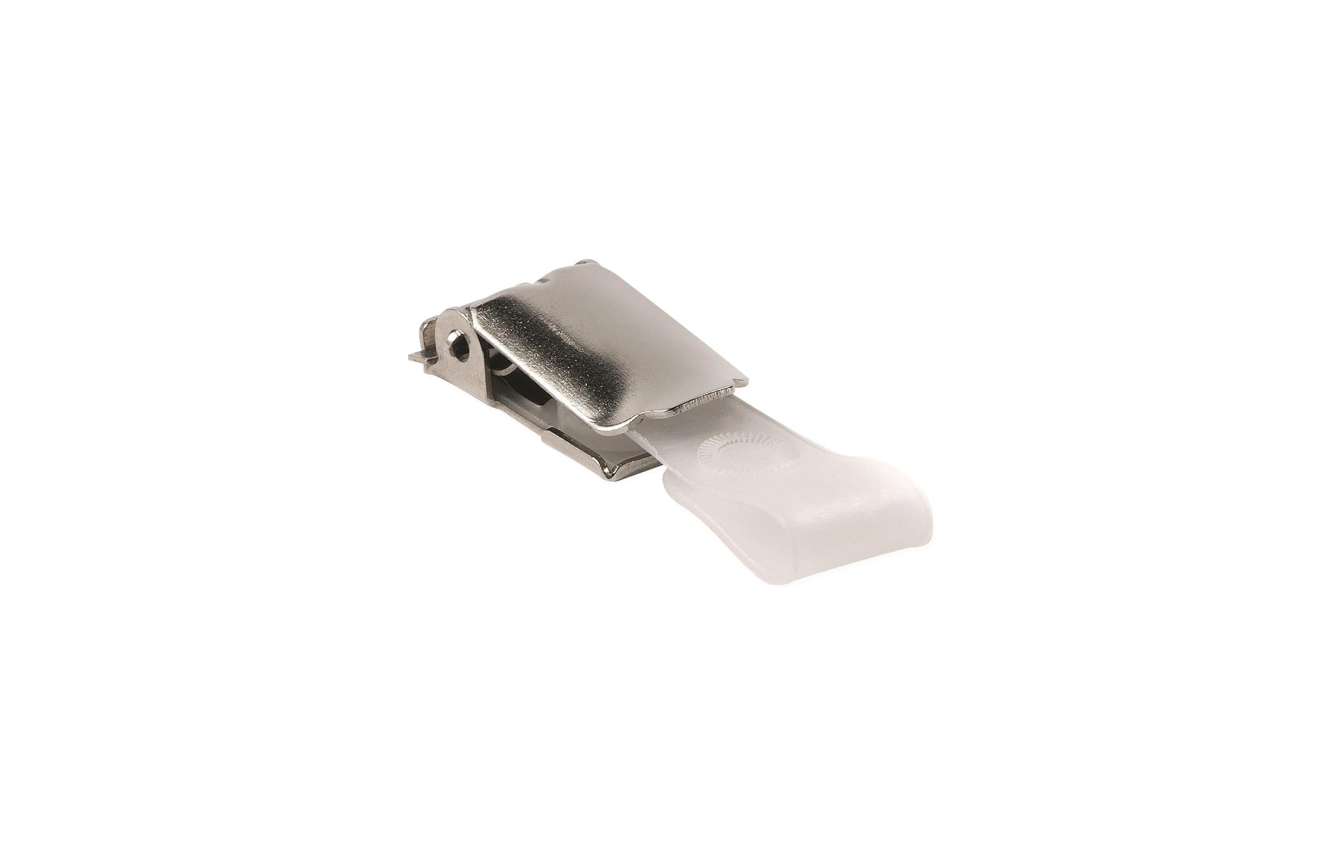 Durable Clips für Ausweishalter, Metall, Silber