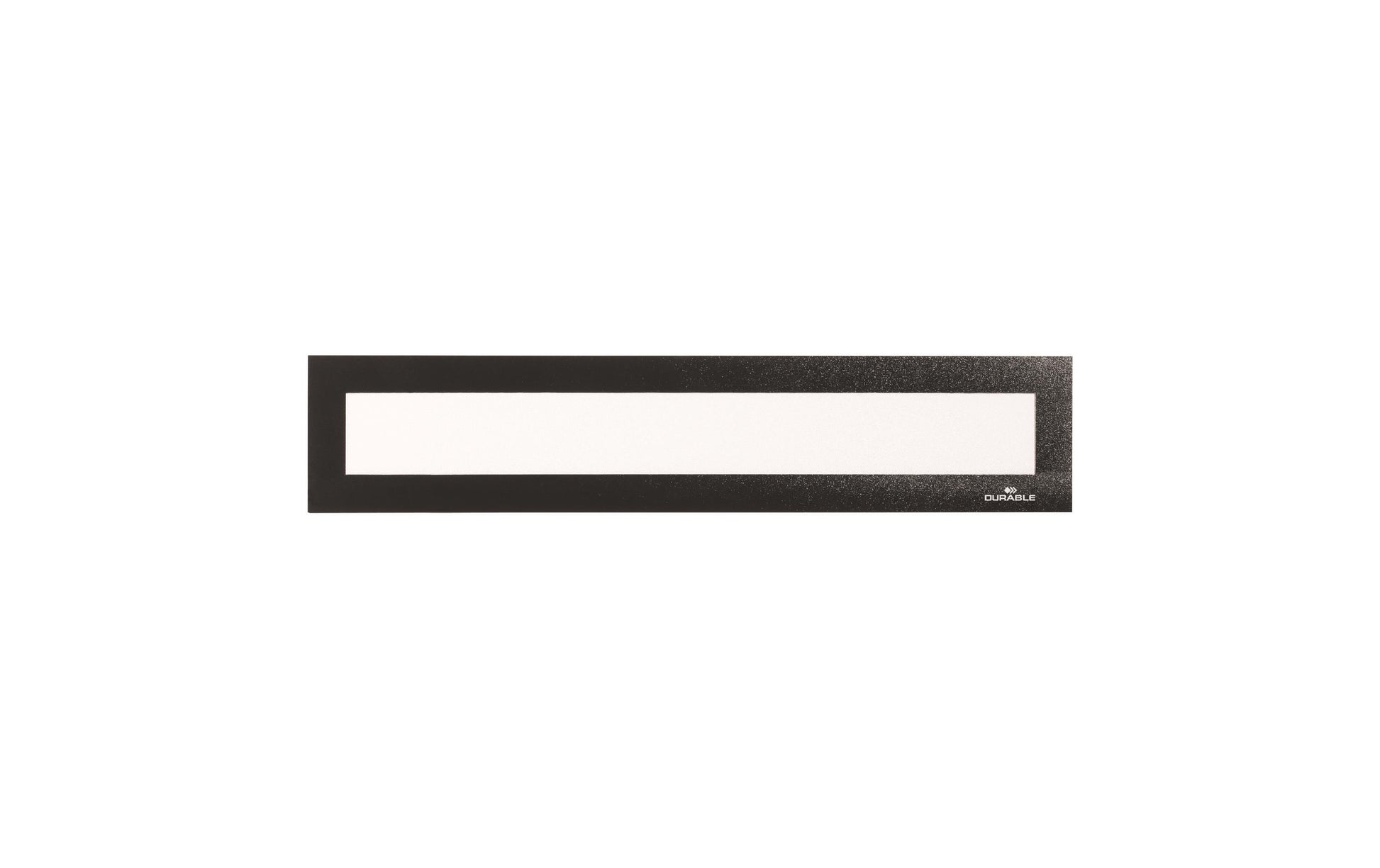 Durable DURAFRAME Magnetischer Top Magnetrahmen – 297 × 40 mm – Schwarz – 5er-Pack