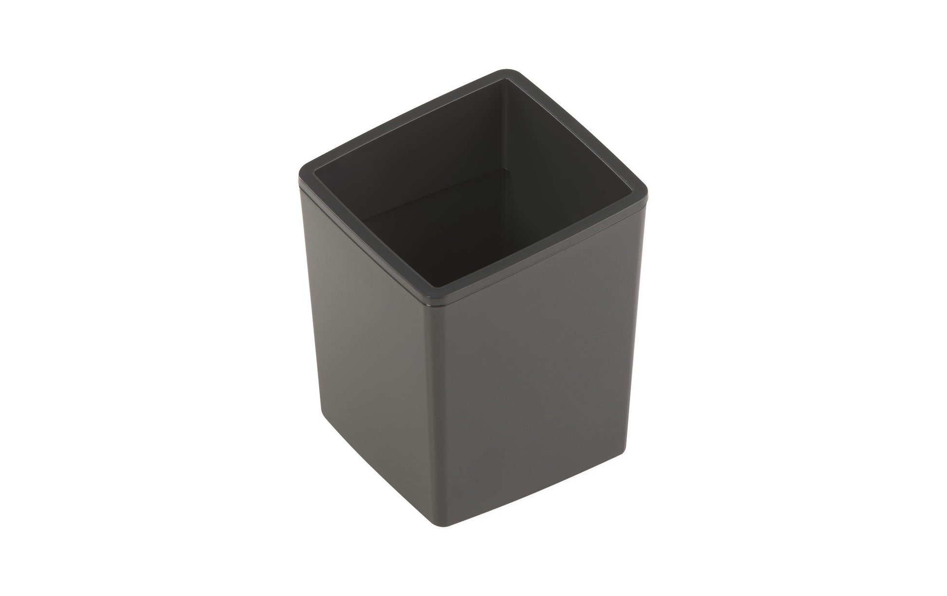 Durable Tischabfalleimer – Kunststoff, quadratisch – Anthrazit – 7,9×7,9×10,0 cm