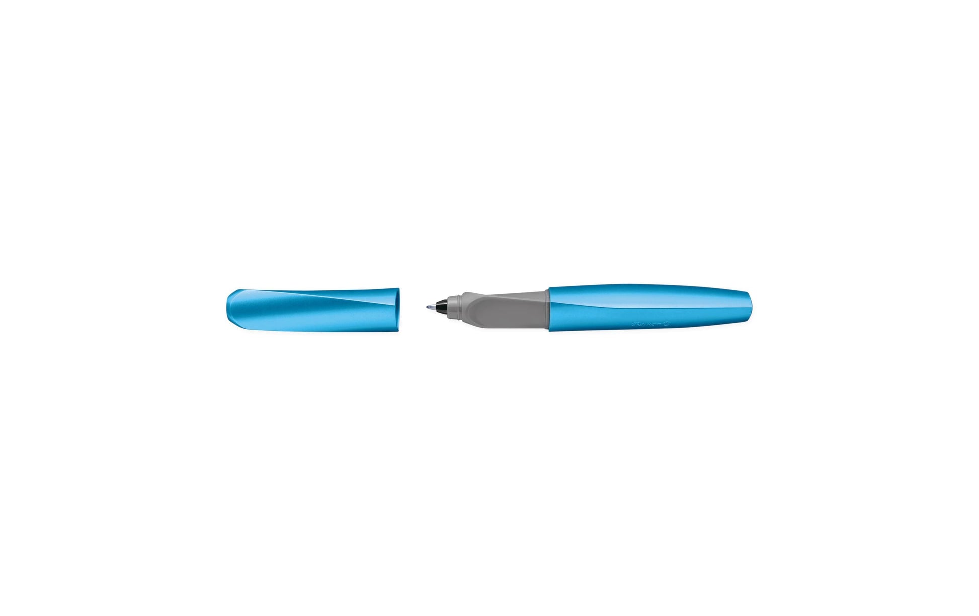 Pelikan Twist Classy Neutrals – Tintenroller, 0,3 mm, Königsblau, Drehmechanik, Kunststoff