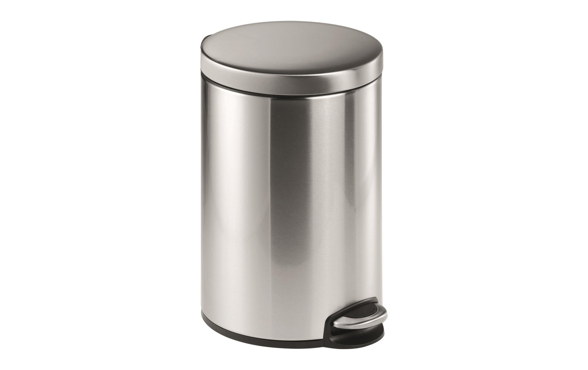 Durable Papierkorb – 12 l – Edelstahl – Ø 250 × H 400 mm