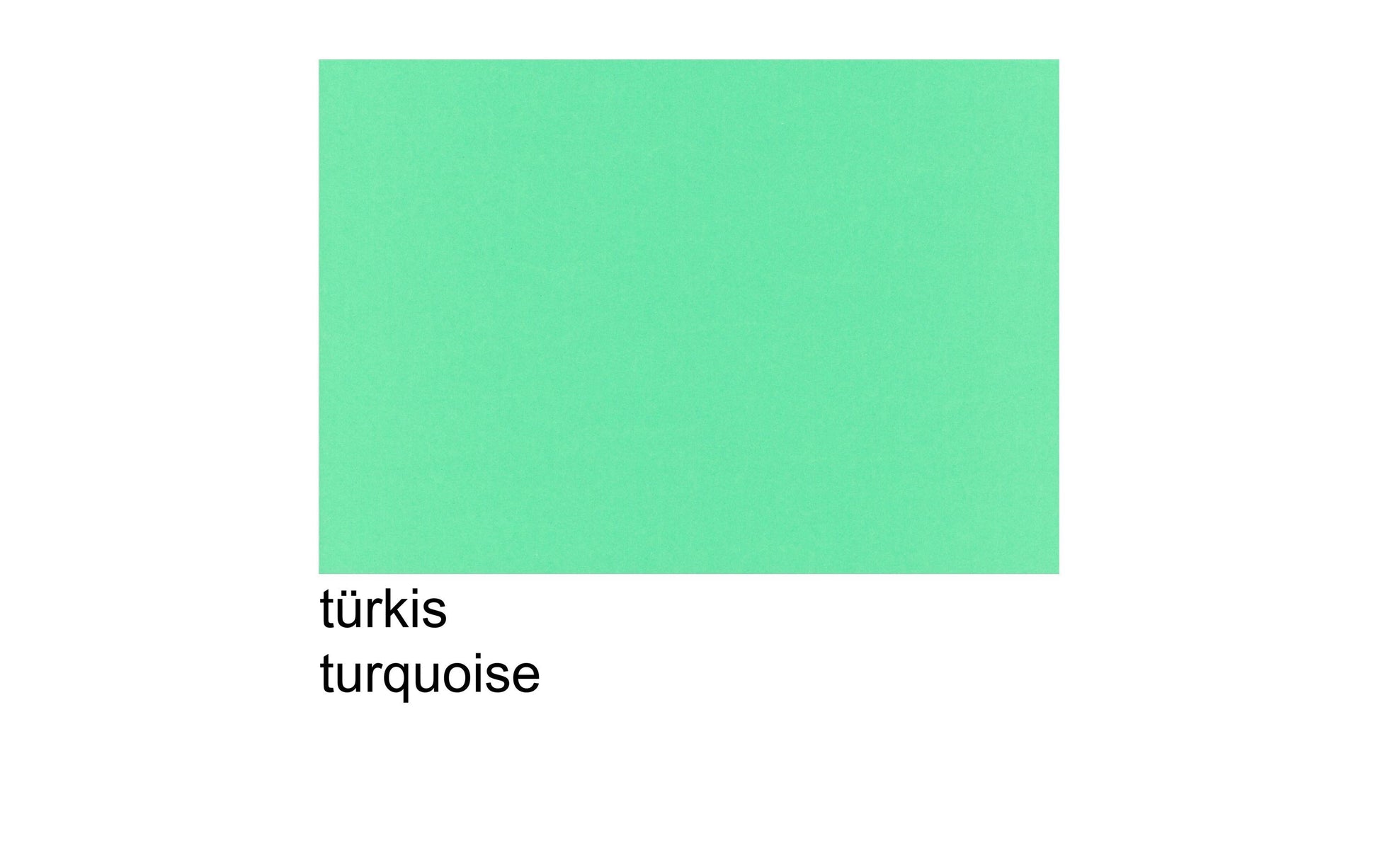Papyrus Tonzeichenpapier – A4, 130 g/m², türkis, matt, 100 Blatt, für Tinten, Pastell, Farben auf Wasserbasis