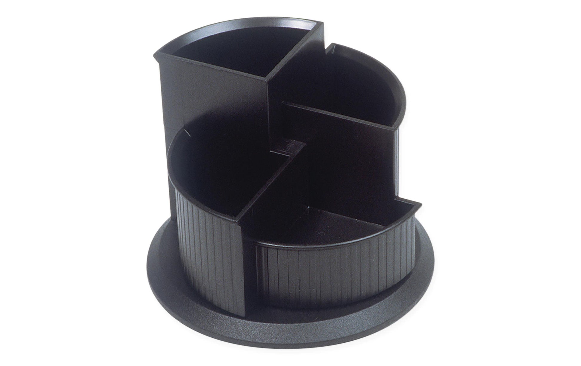 Helit Multiköcher – Kunststoff, Schwarz, 140 × 112 mm