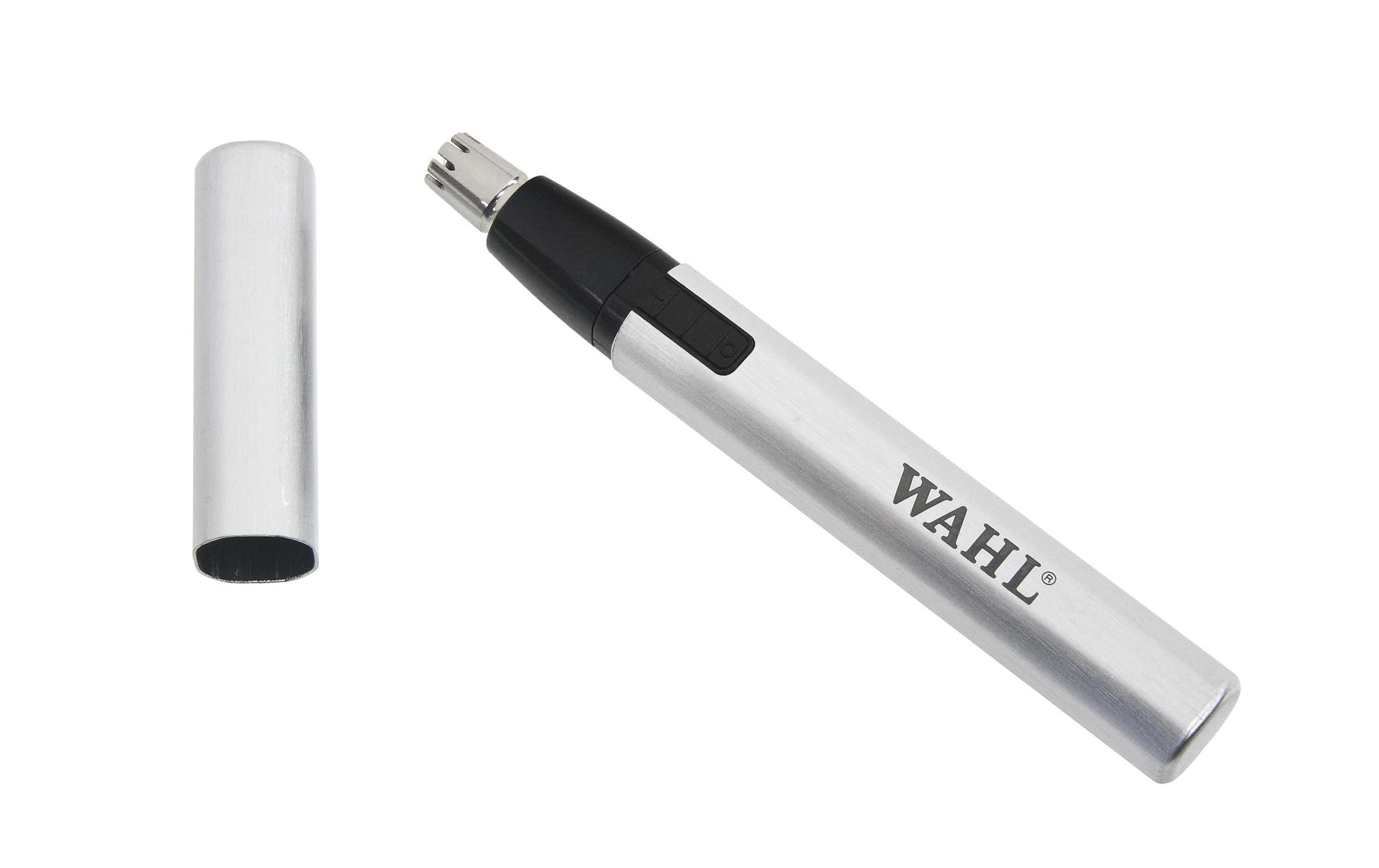 Wahl Nasen- & Ohrtrimmer Micro GroomsMan – Batteriebetrieben, 1 × AAA – Silber
